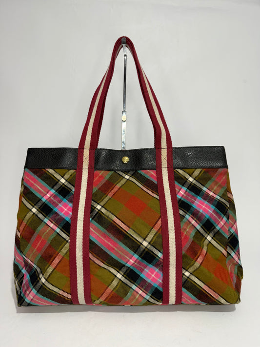 Vivienne Westwood Derby Tote Bag – Multicolour Tartan