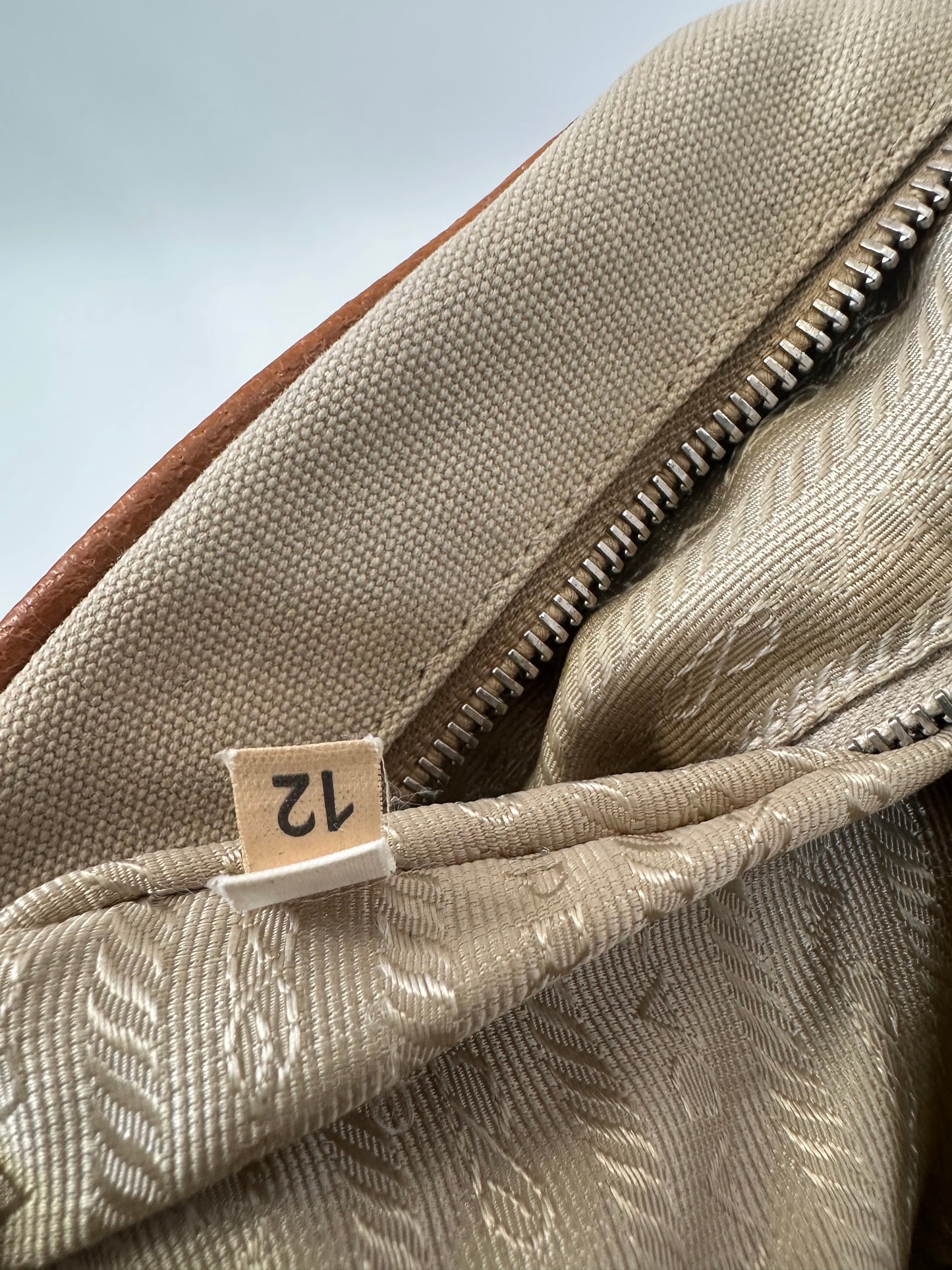 Prada
Vintage Cinghiale-Trimmed Canapa Mini Bag