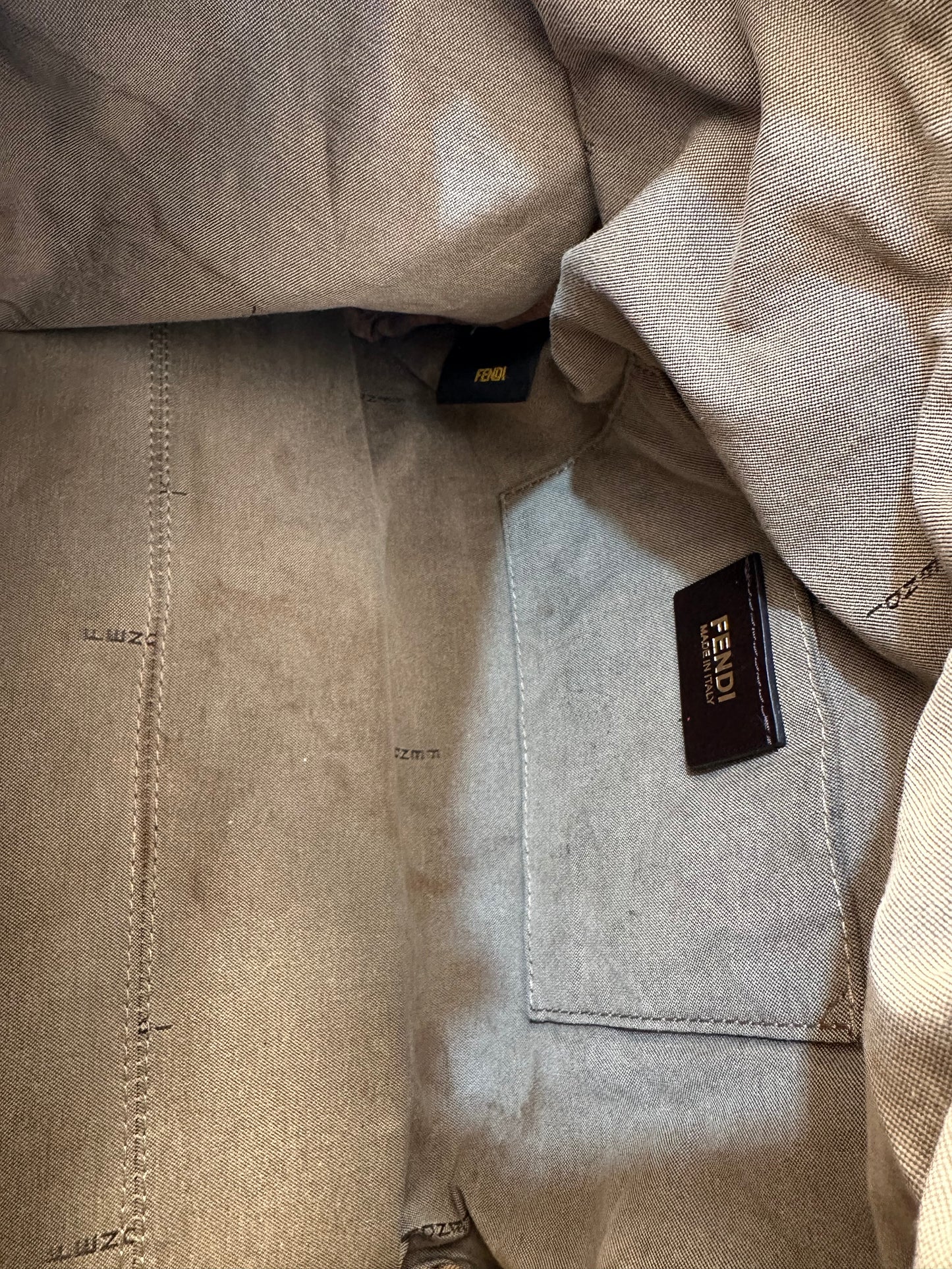 Fendi
Zucchino Handle Boston Bag