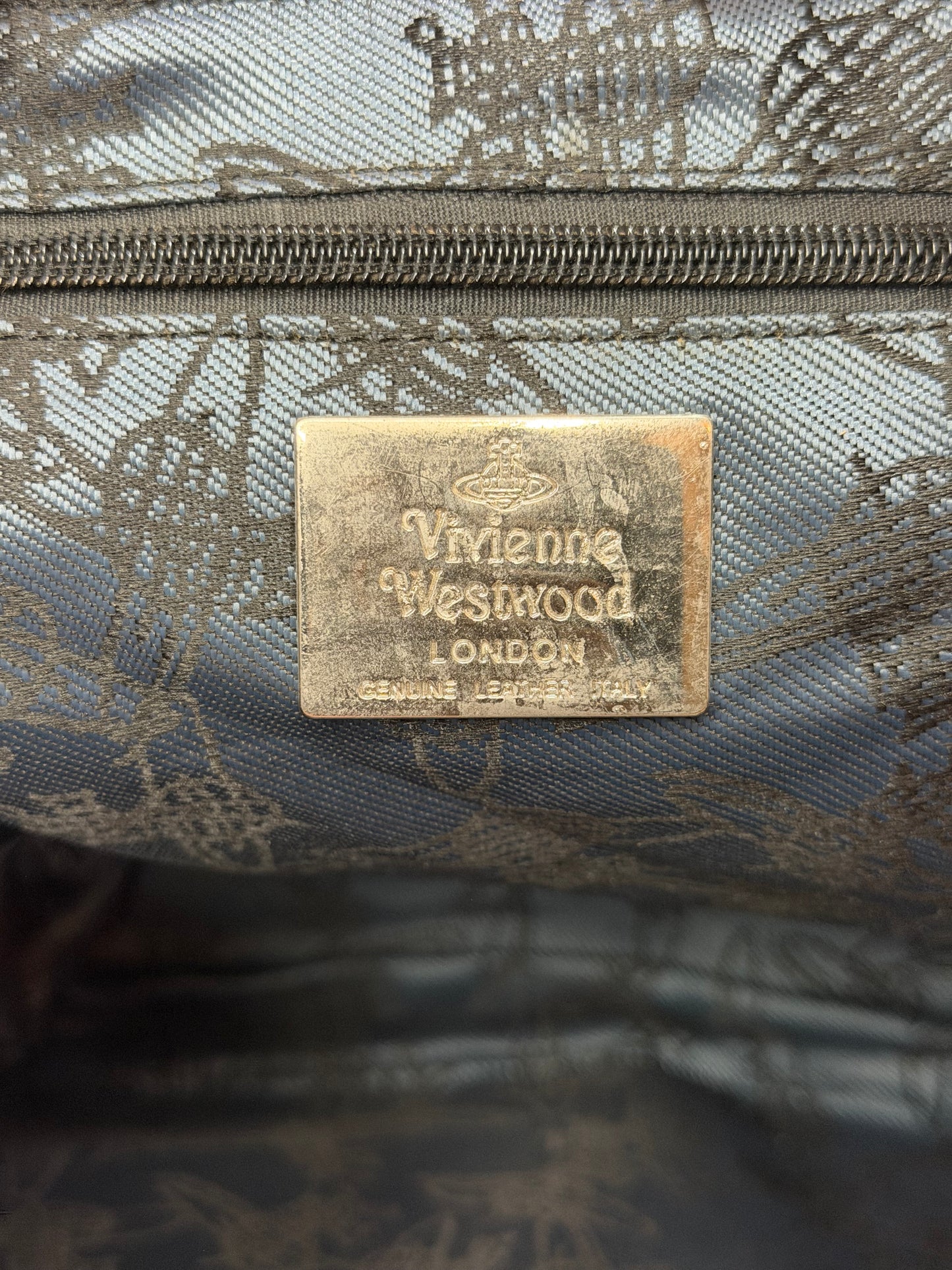 VIVIENNE WESTWOOD DERBY CHECKED BACKPACK