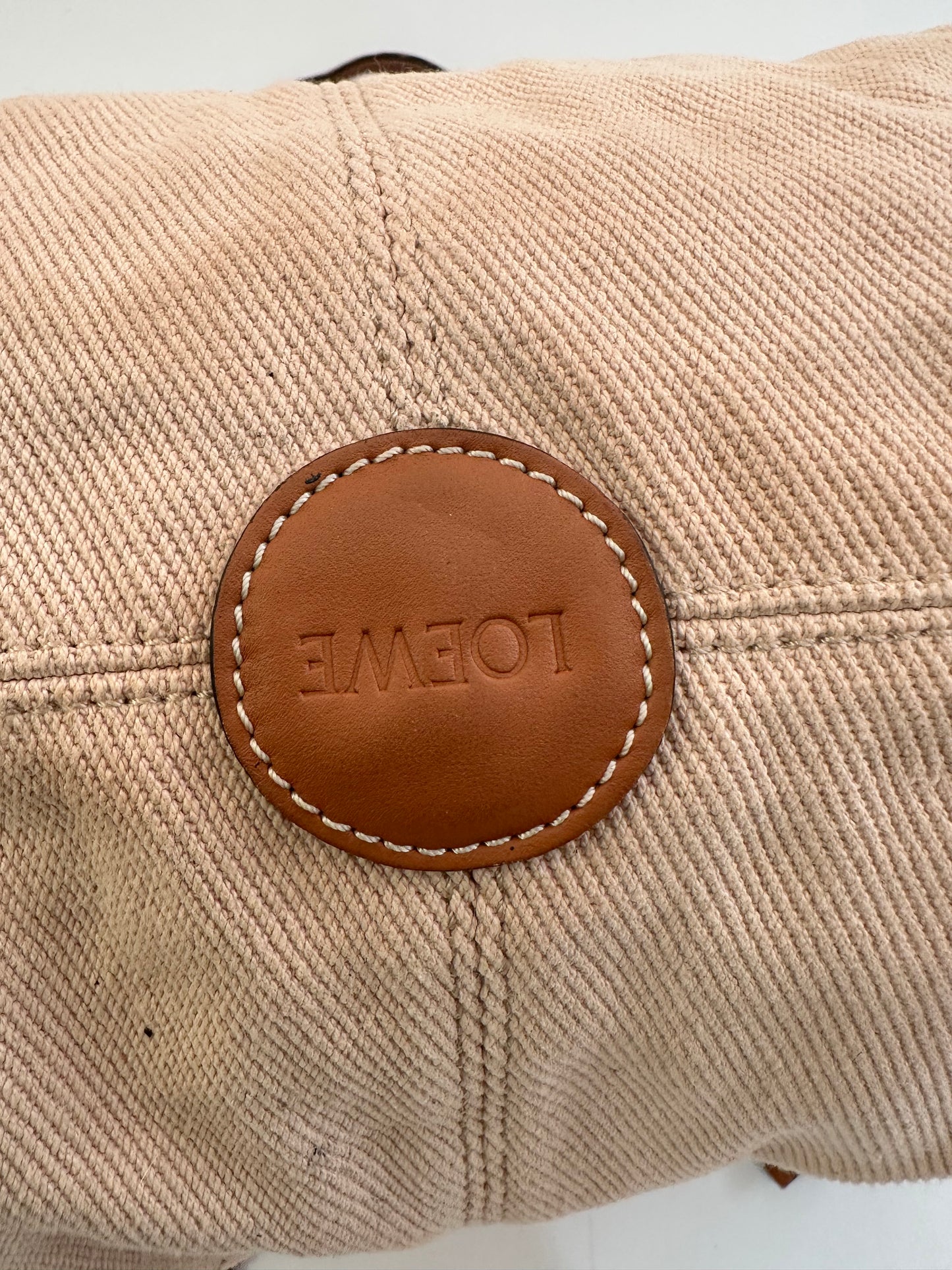 Loewe Cushion Tote Canvas