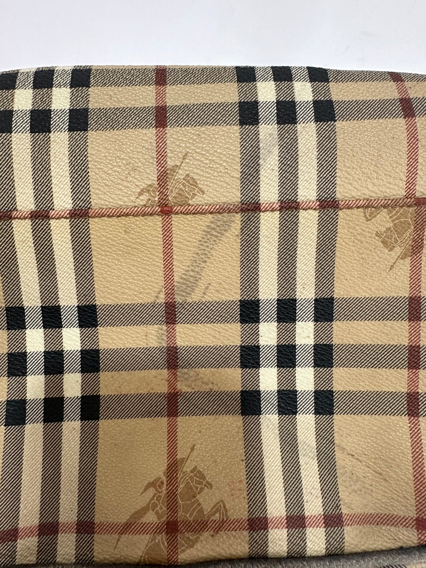 Burberry Haymarket Check Crossbody Bag