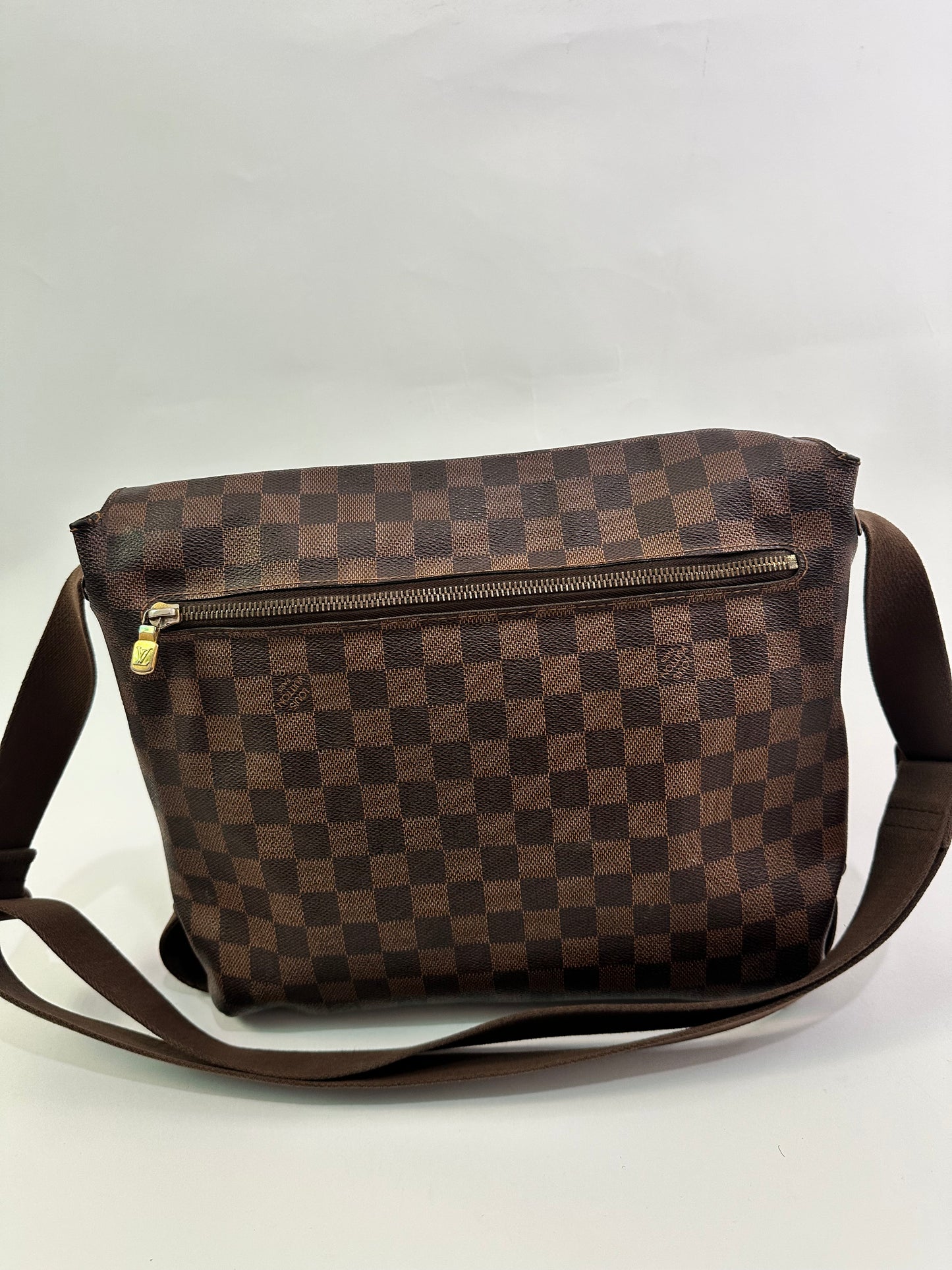 Louis Vuitton Damier Ebene Canvas Brooklyn GM Messenger Bag