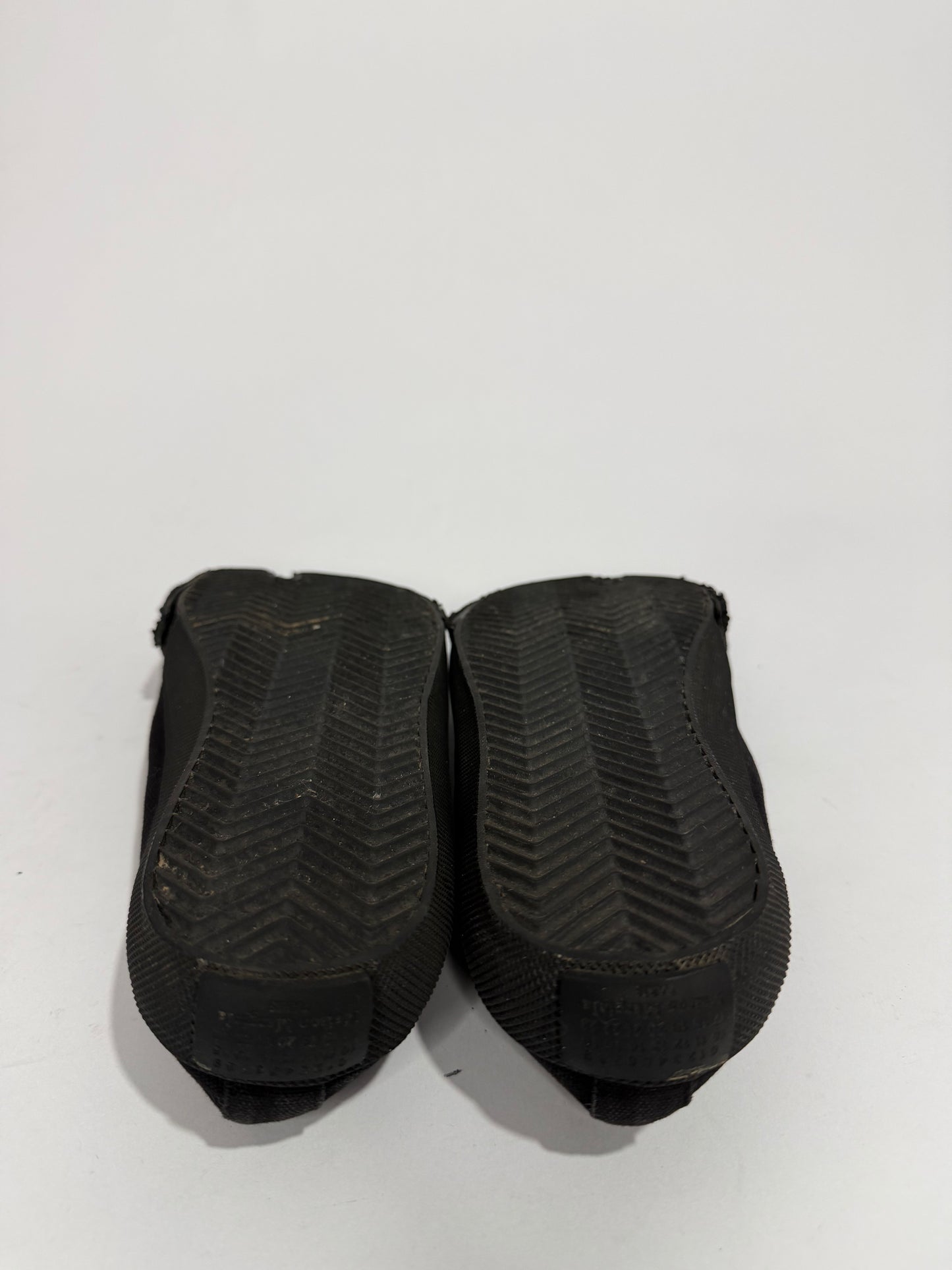 Maison Margiela Black Tabi Vandal Slip-On Sneakers Size 37 EU/ 7 US/ 4 UK