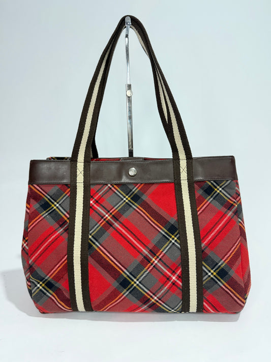 Vivienne Westwood Derby Tote Bag Multicolour Tartan
