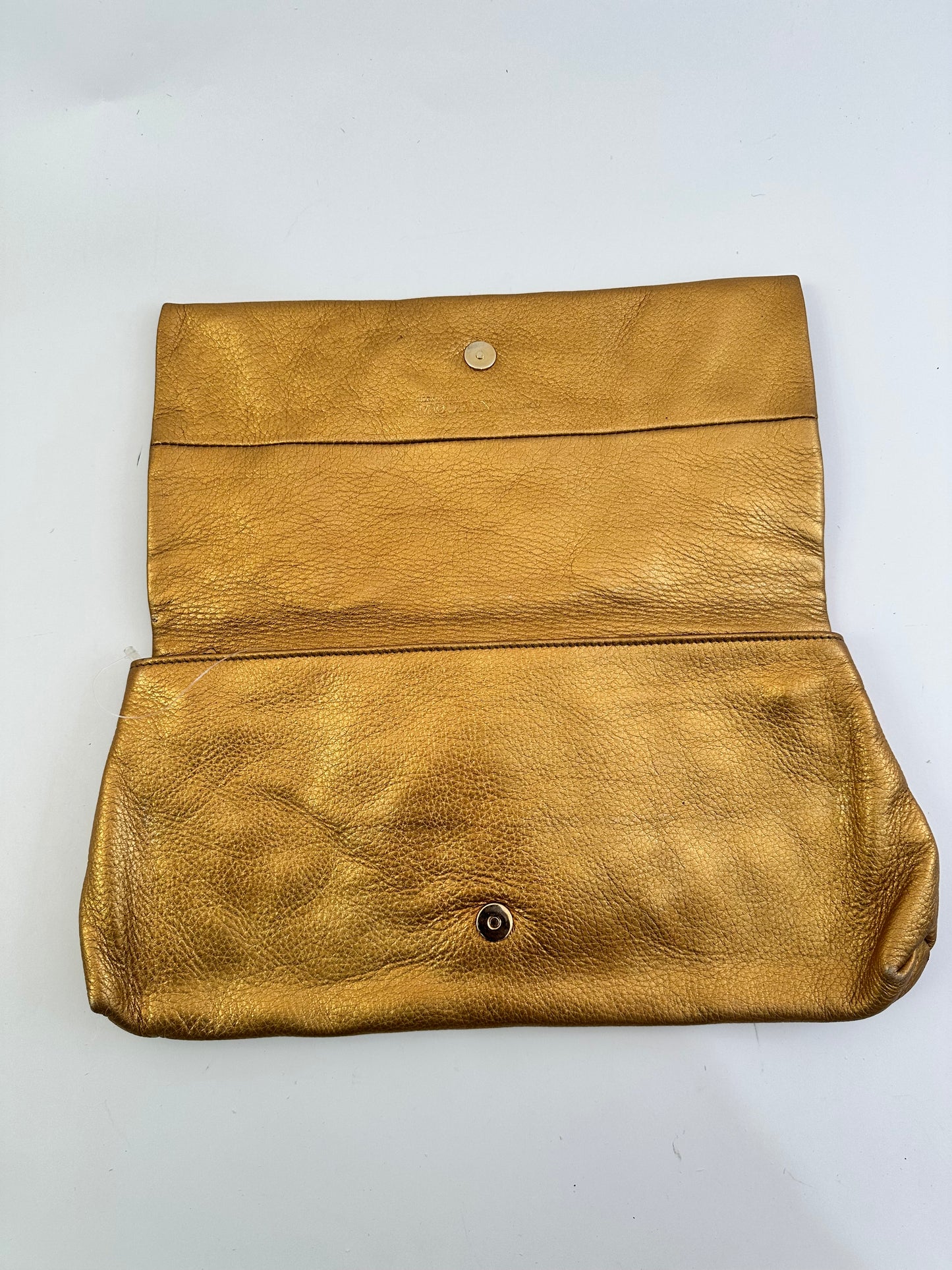 ALEXANDER MCQUEEN
Leather Faithful Glove Clutch