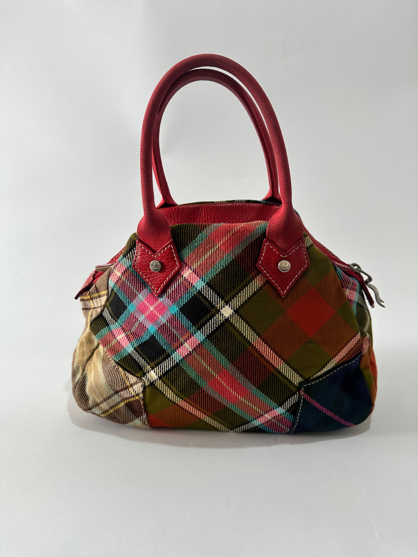 VIVIENNE WESTWOOD Plaid Yasmine bag