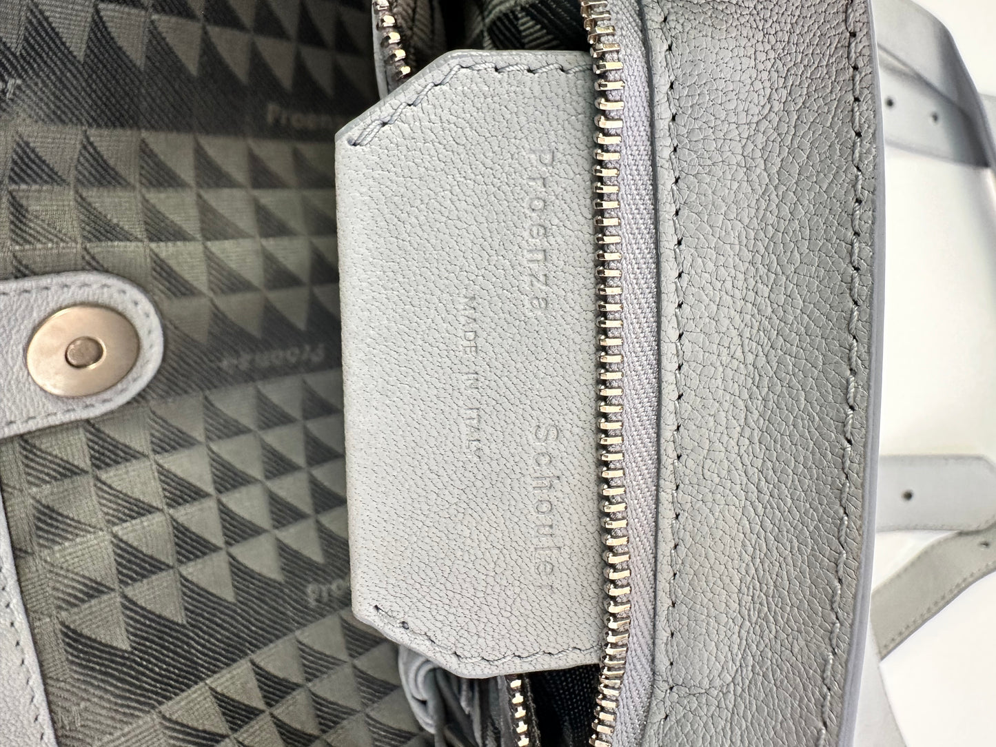 PROENZA SCHOULER
Lambskin Medium PS1 Satchel Dove Grey