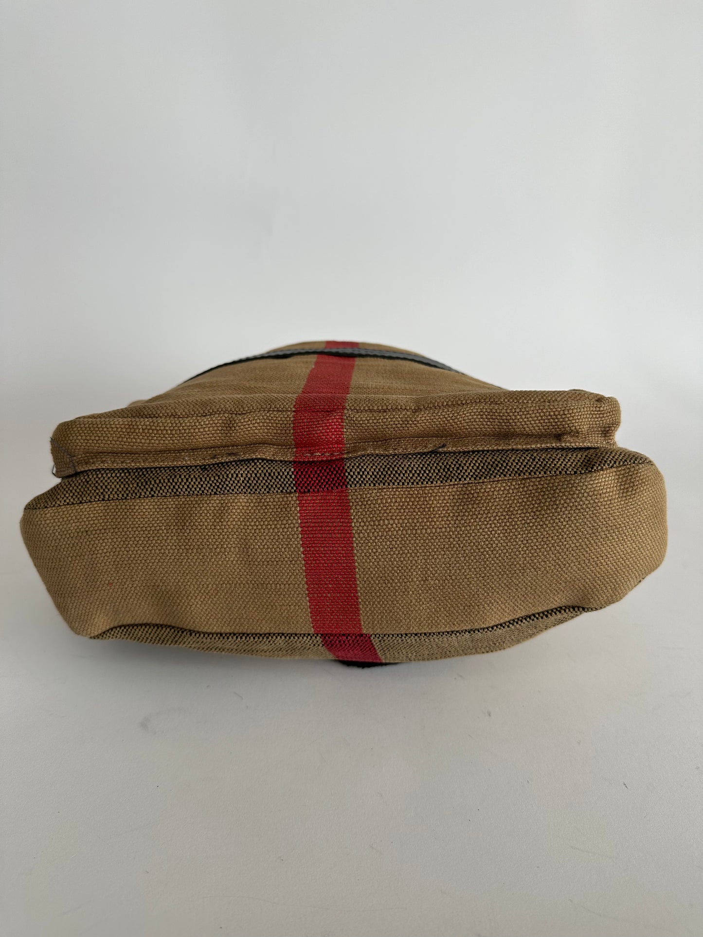 BURBERRY single strap Nova check backpack