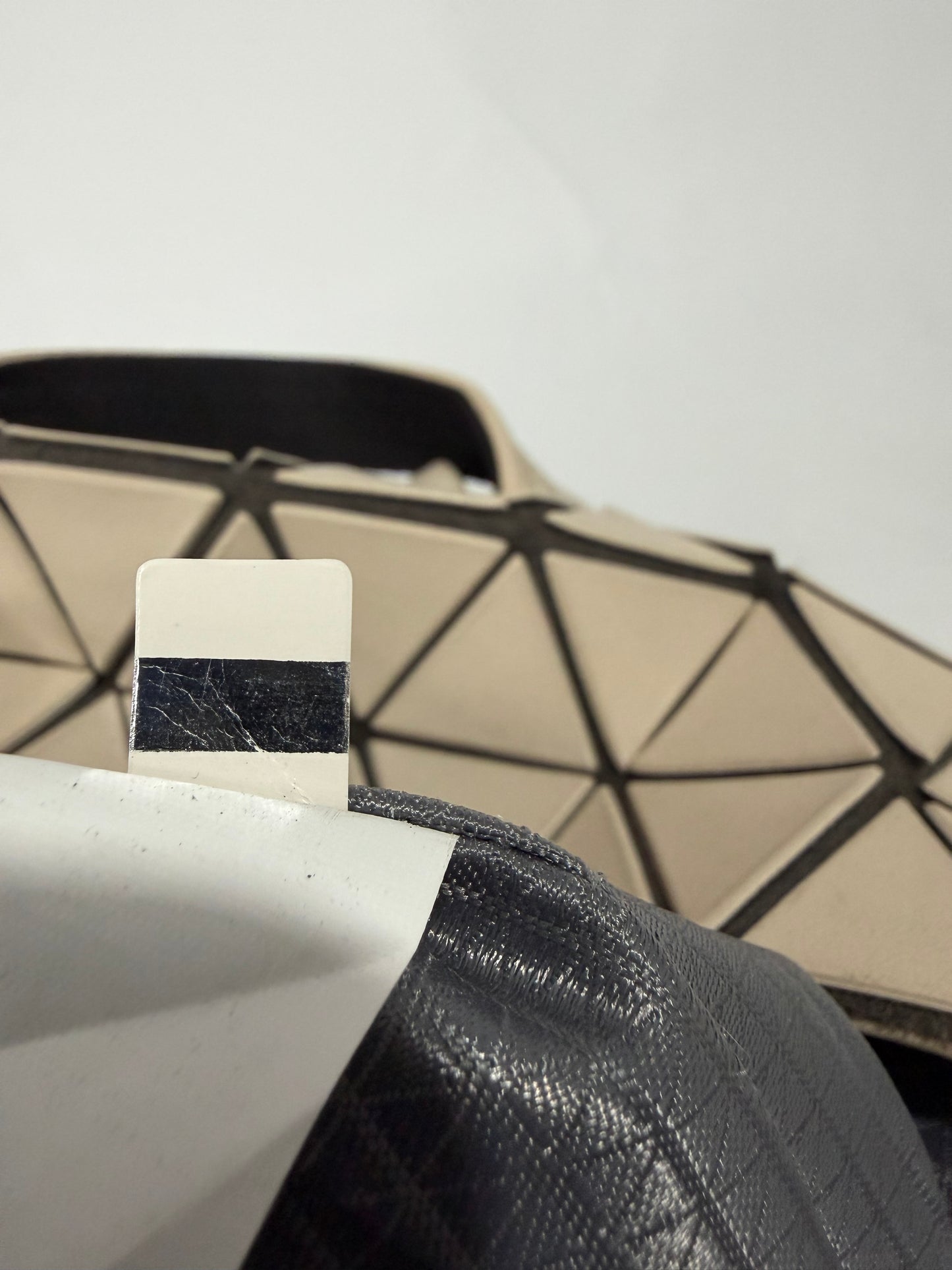 Bao Bao Issey Miyake Ivory Hexagon Backpack