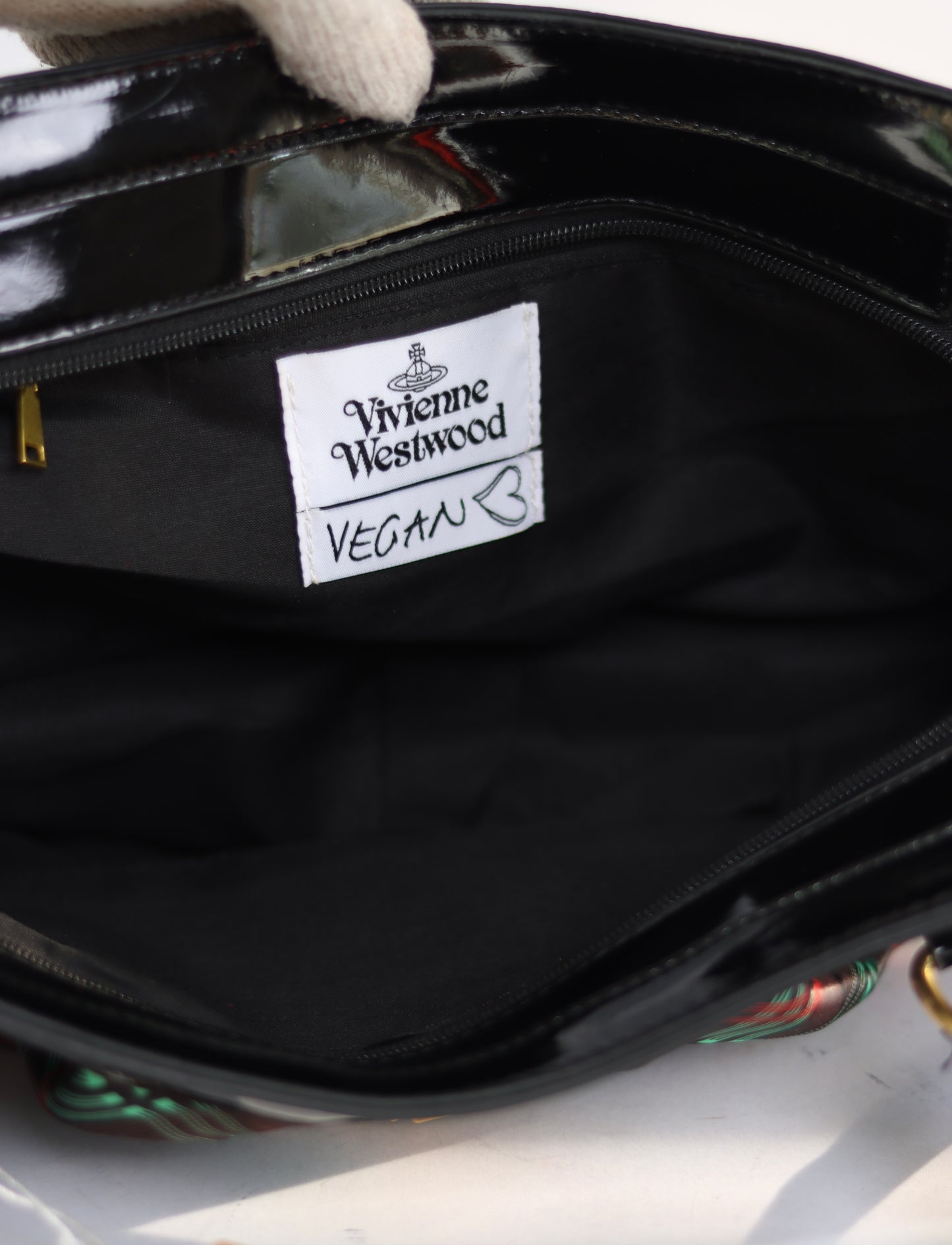 Vivienne Westwood Orb Tartan Print tote bag