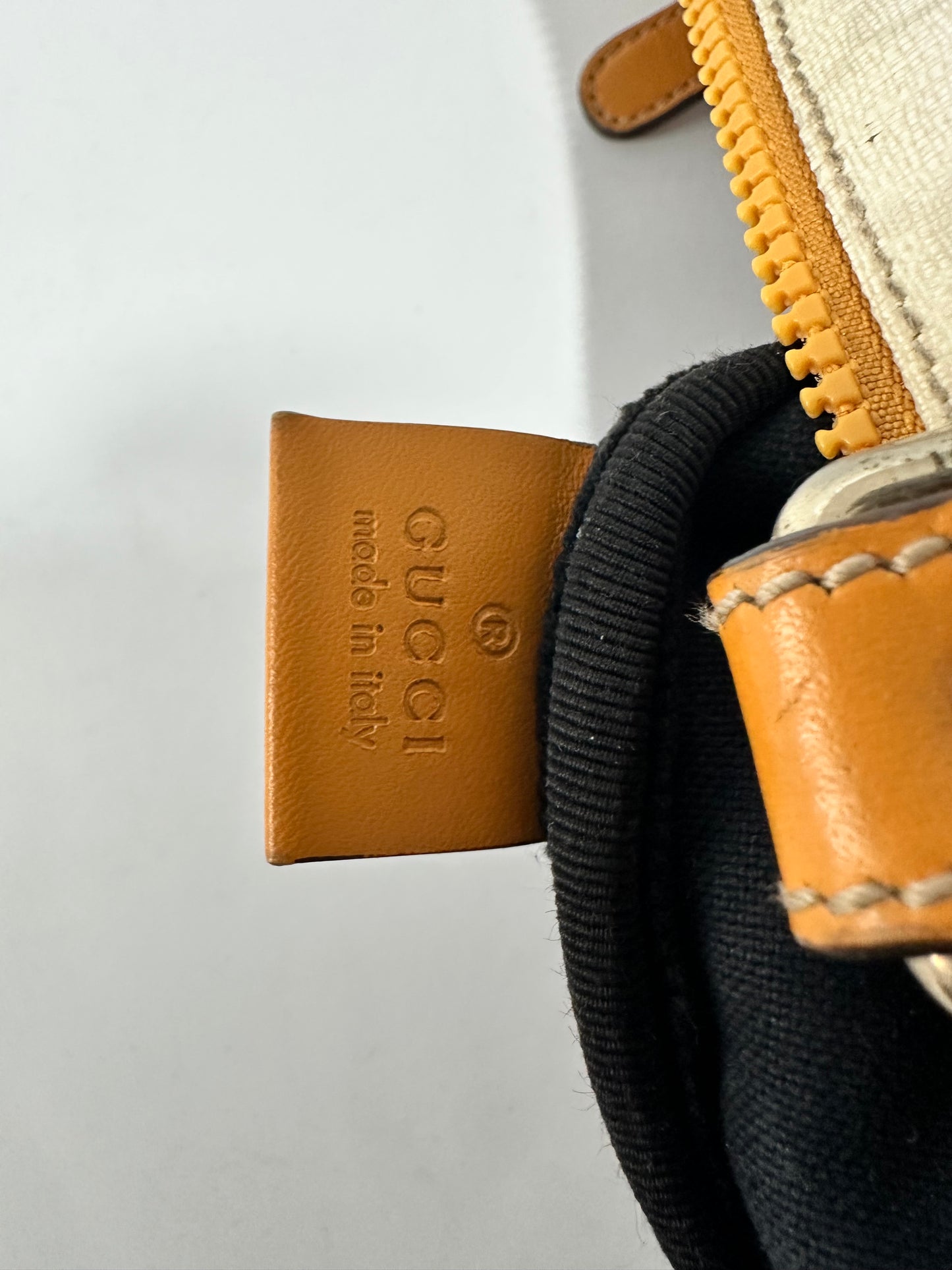 GUCCI
GG Plus Monogram Flat Tote Yellow