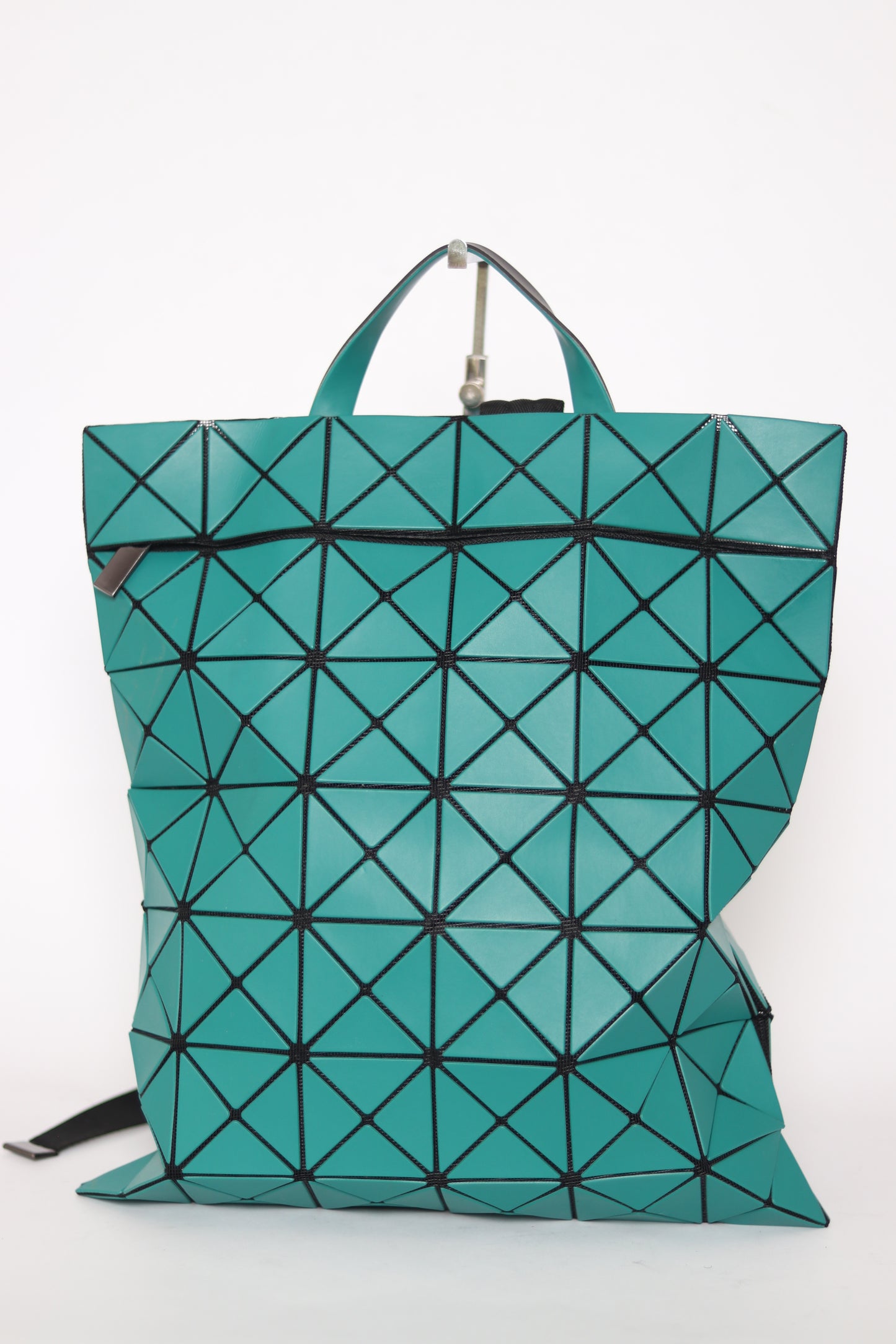 BAO BAO ISSEY MIYAKE GREEN Blocky Backpack