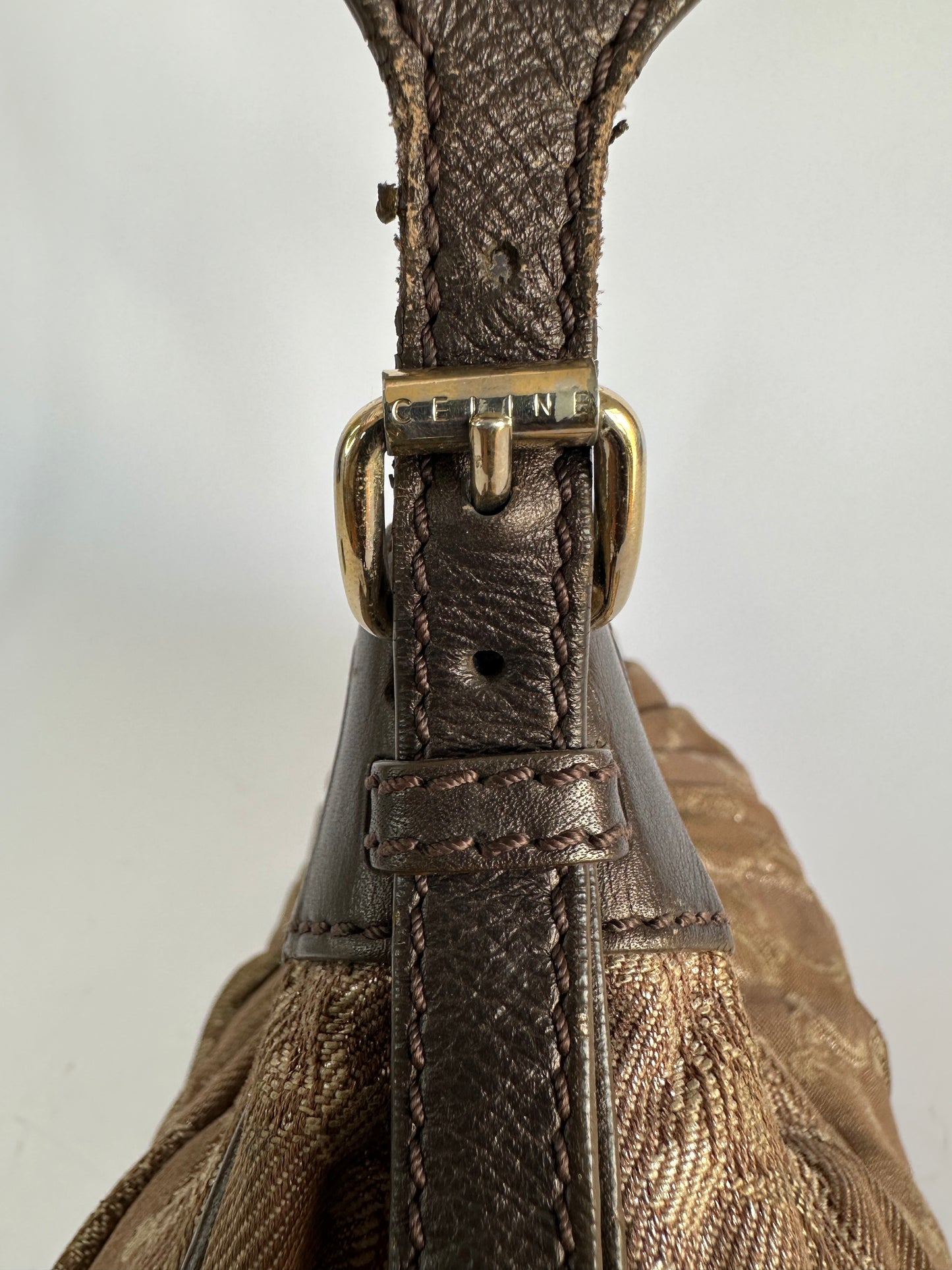 Céline Pre-Owned Macadam Blason shoulder bag