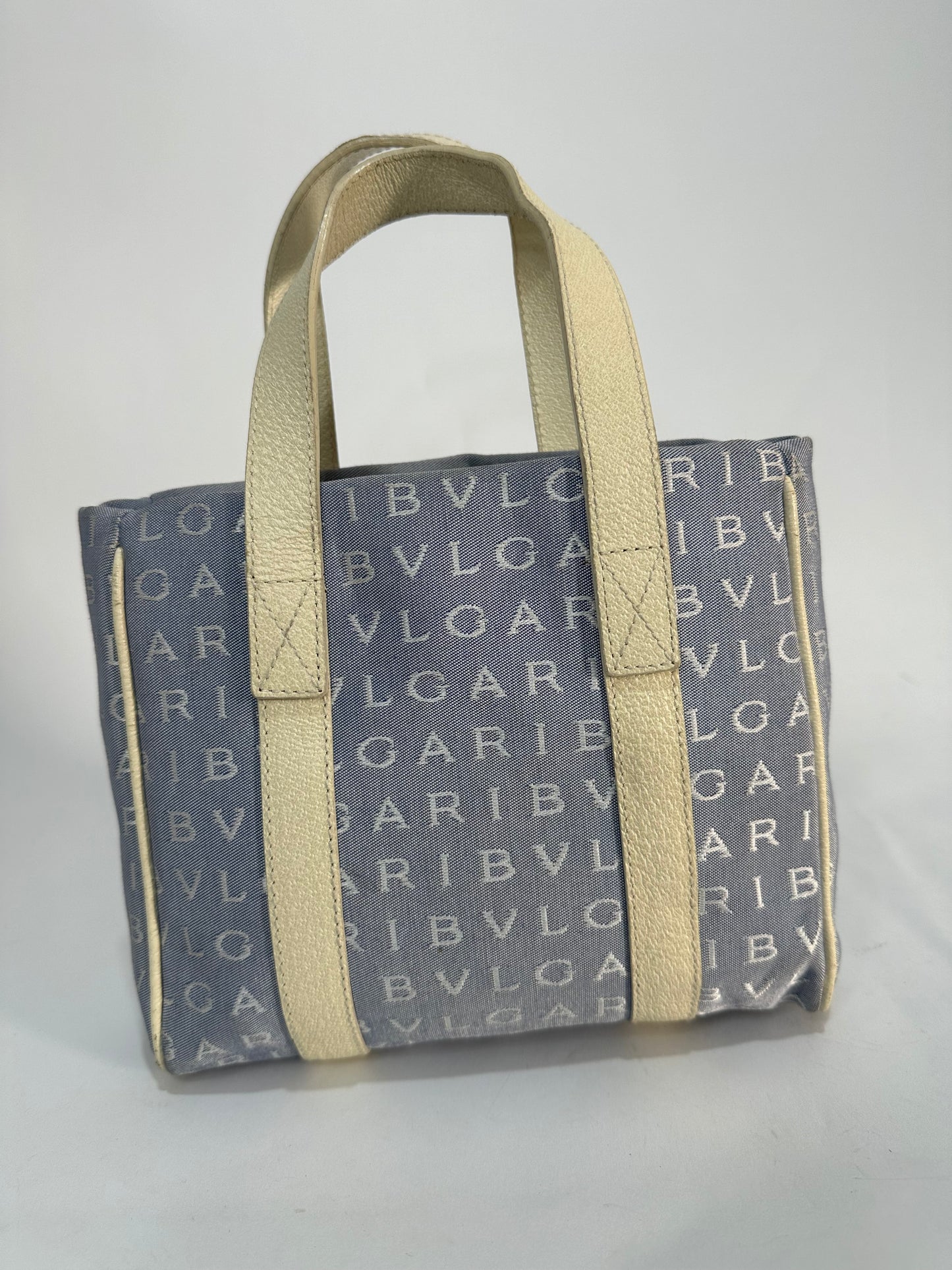 Bvlgari Logo Small Tote Bag