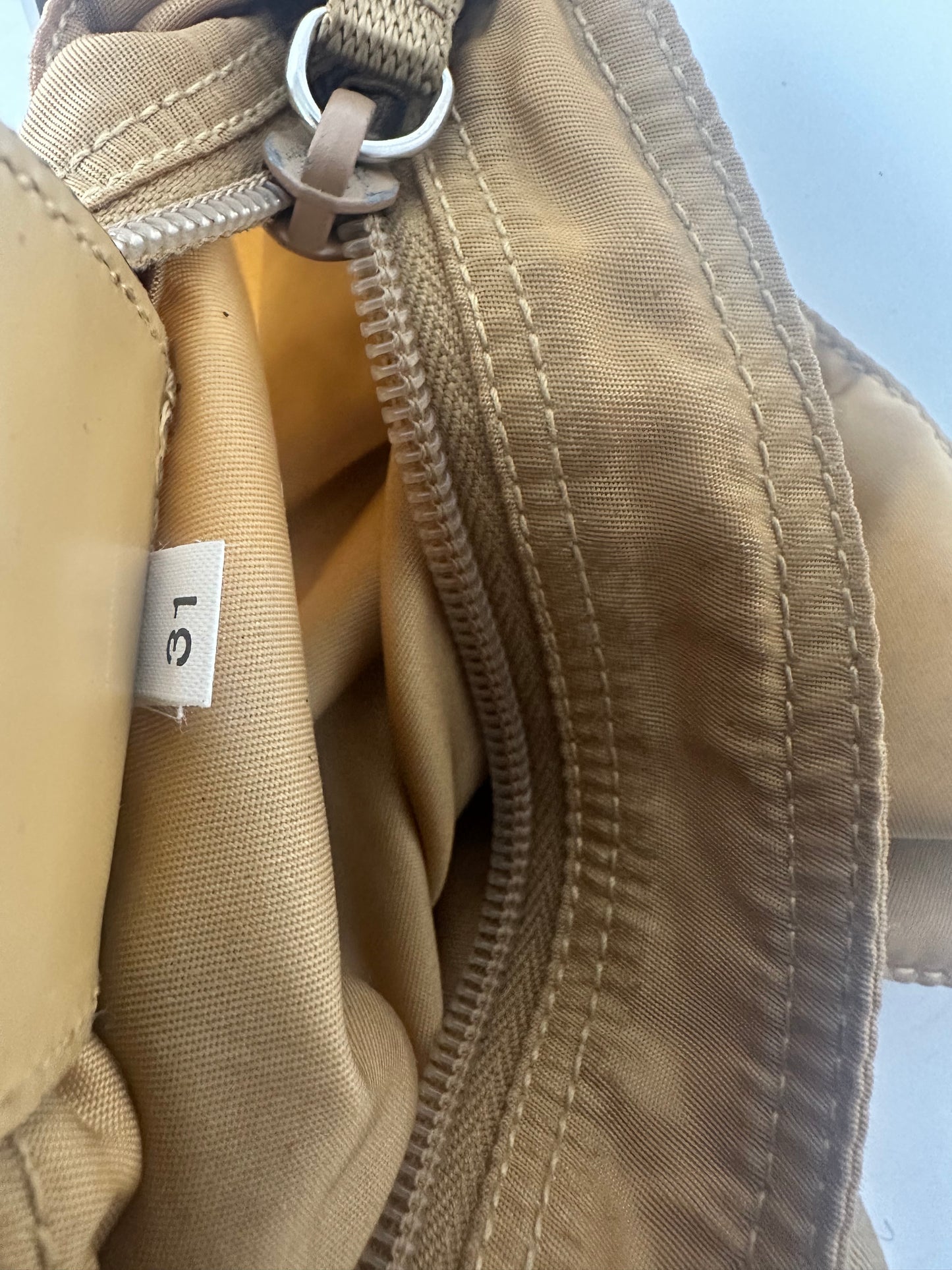 Prada Brown Nylon Messenger Bag