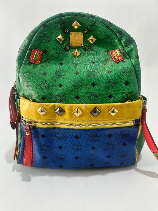 Visetos Large Dual Stark Pocket Backpack Multicolor