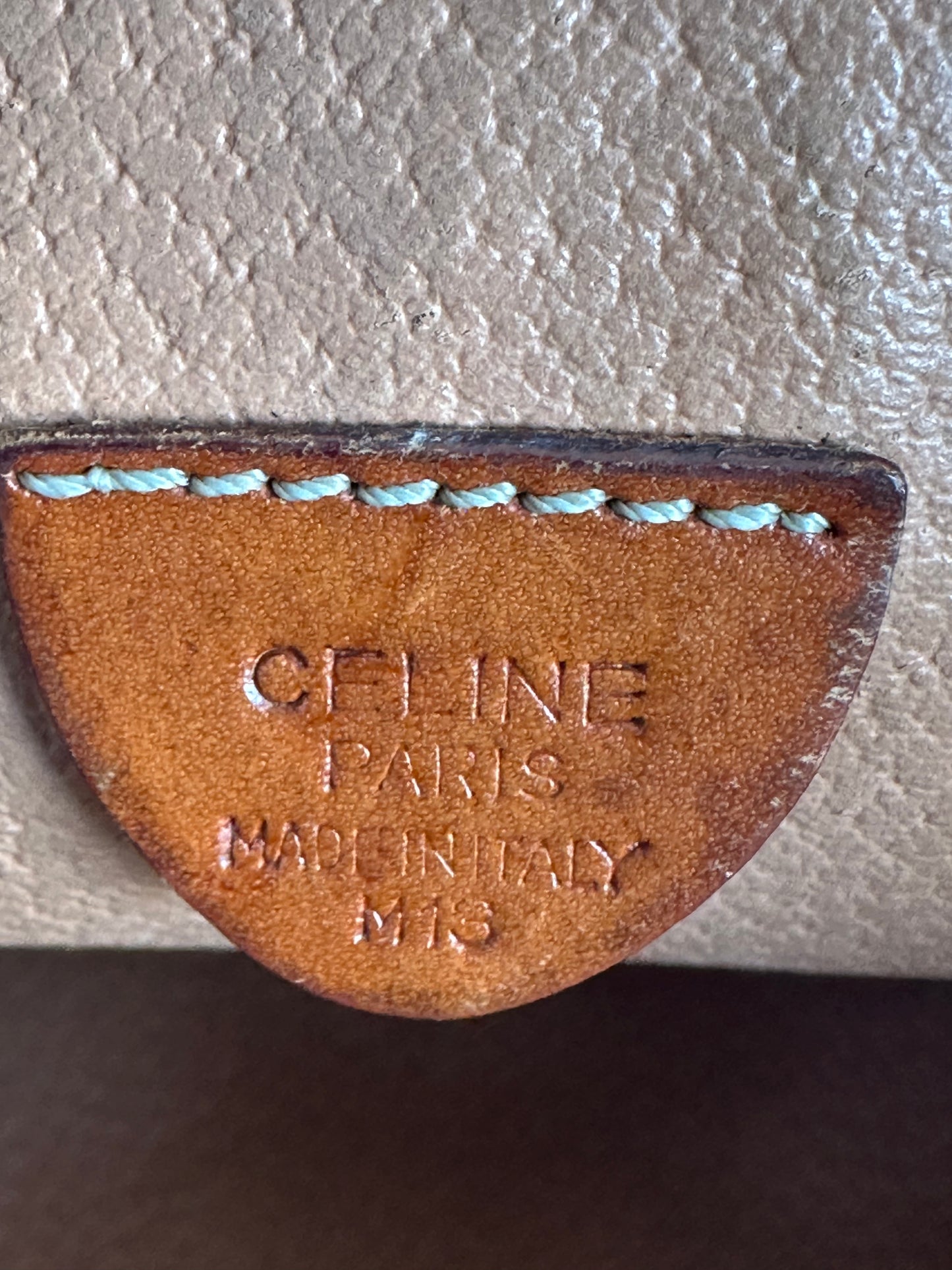 CELINE Macadam Zip Pouch