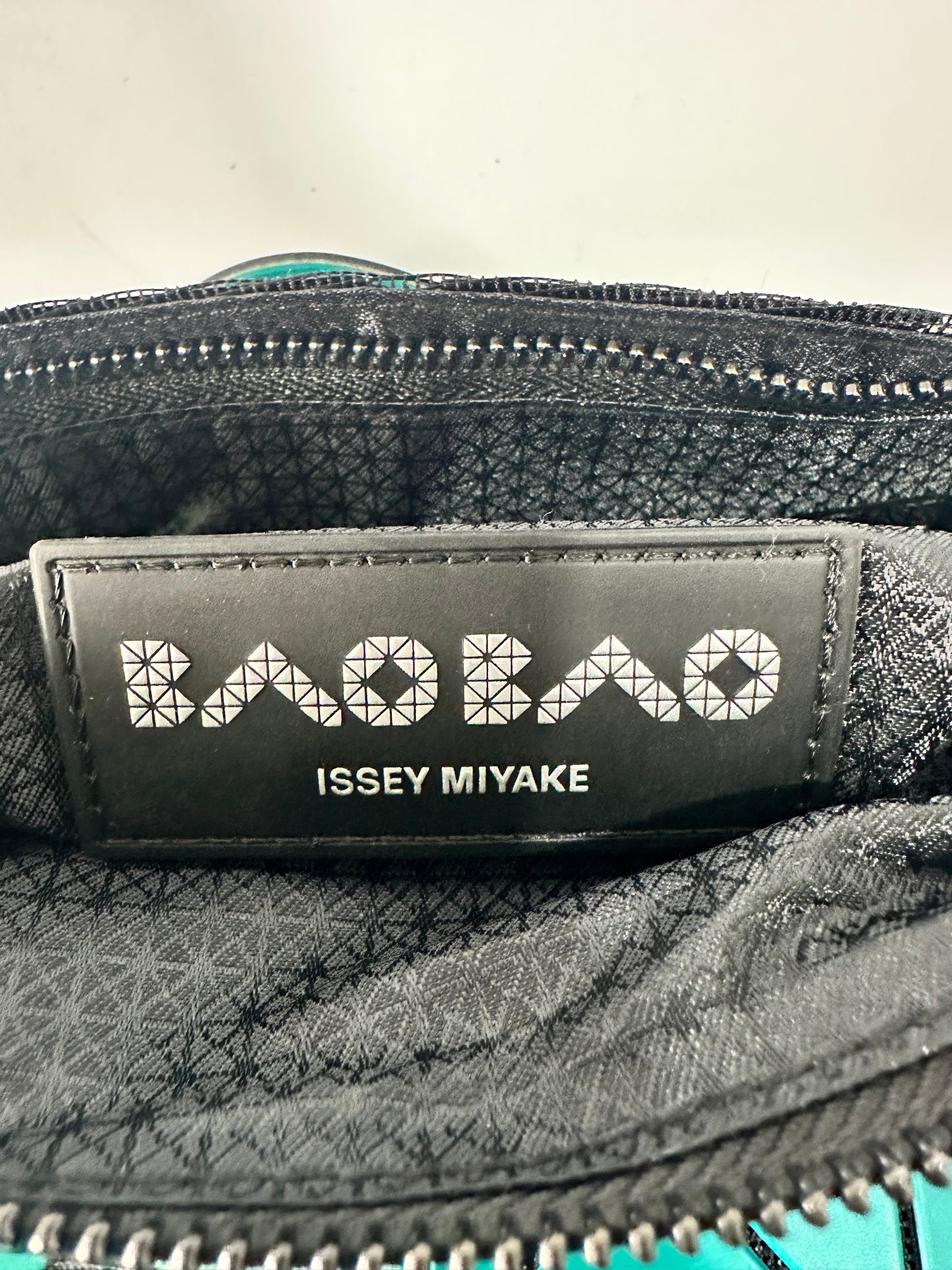BAO BAO ISSEY MIYAKE GREEN Blocky Backpack