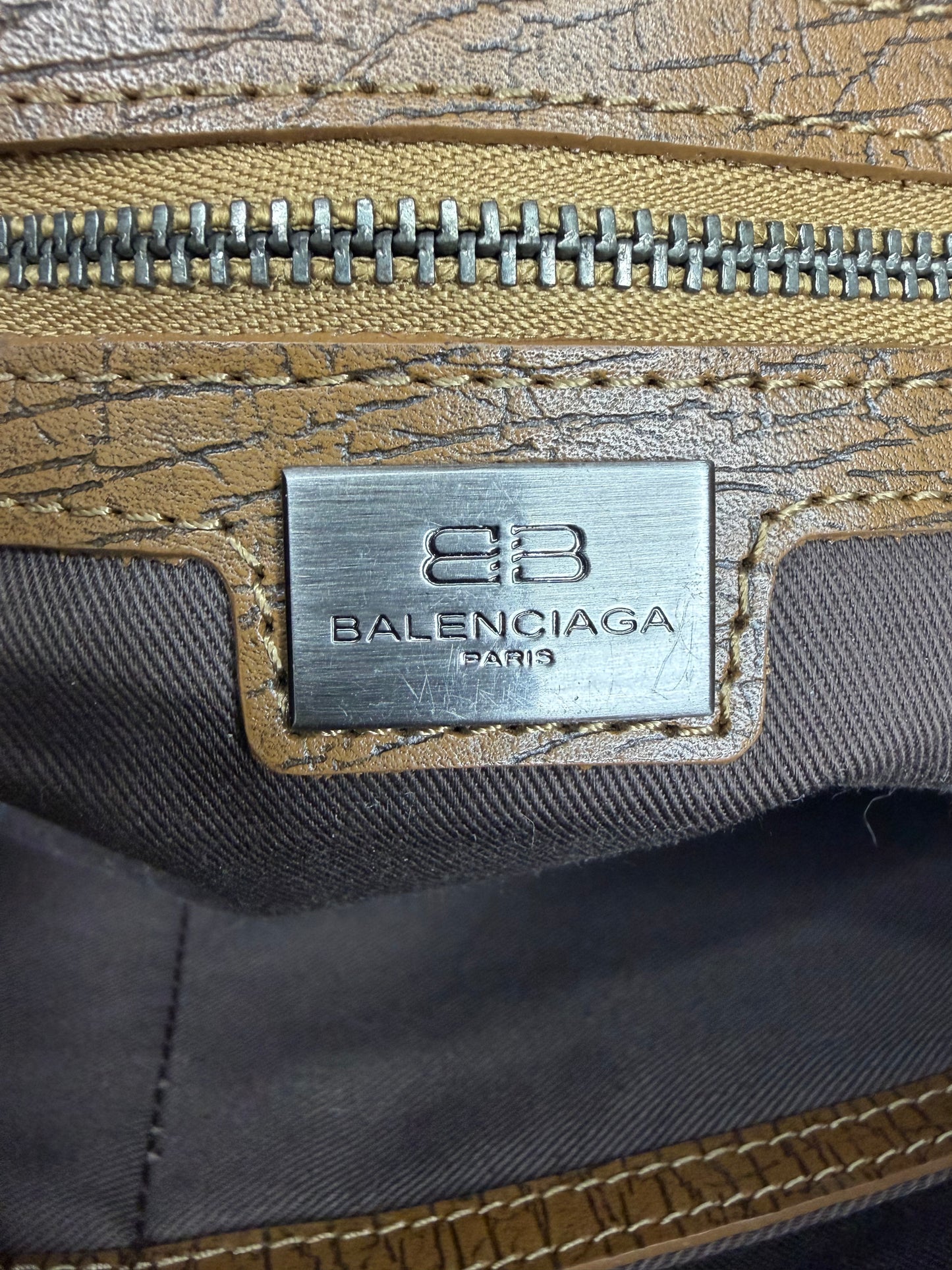 Balenciaga Vintage Monogram Shoulder Bag