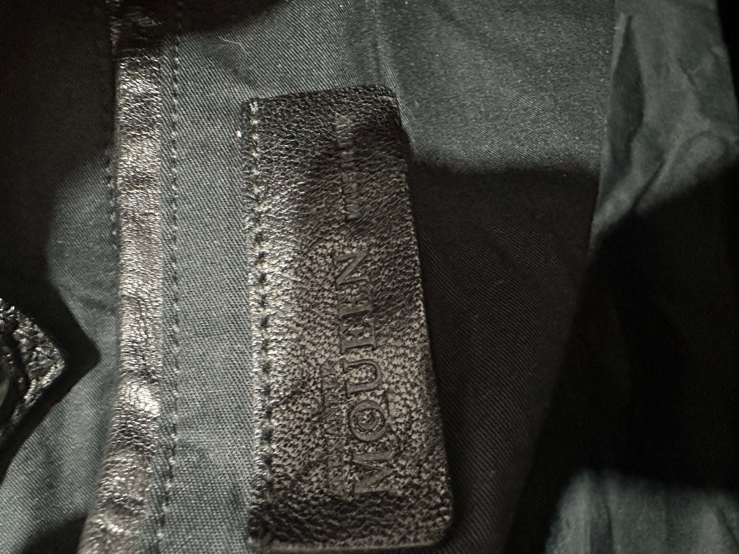 Alexander McQueen Black Leather Clover Hobo Bag