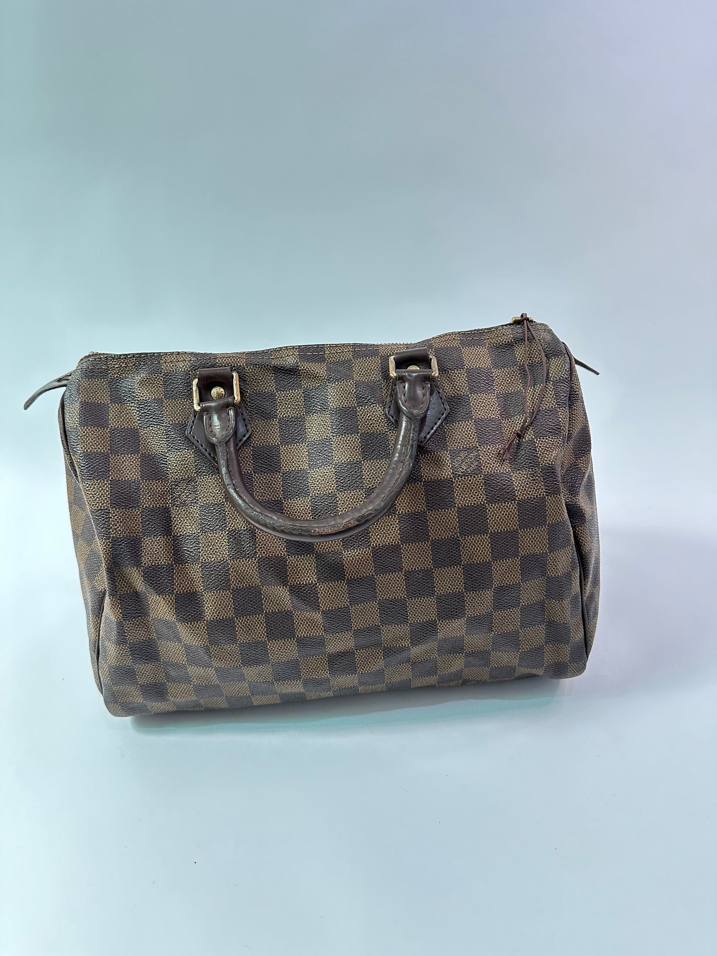 LOUIS VUITTON Damier ebene Speedy 30