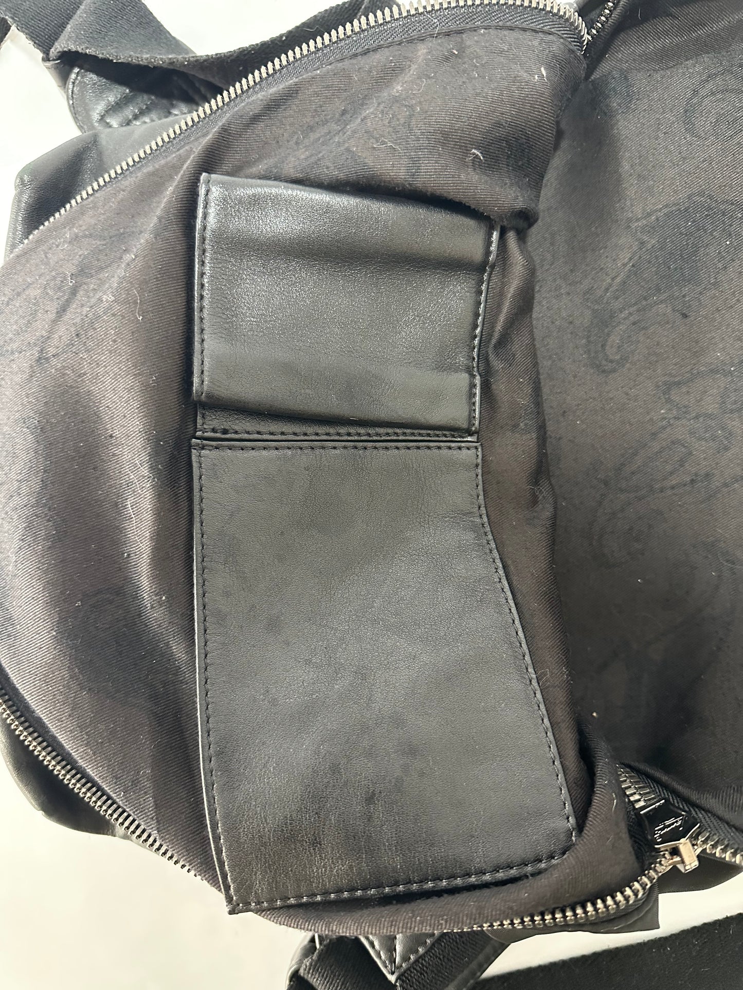 Givenchy Nylon and Leather Black Backpack