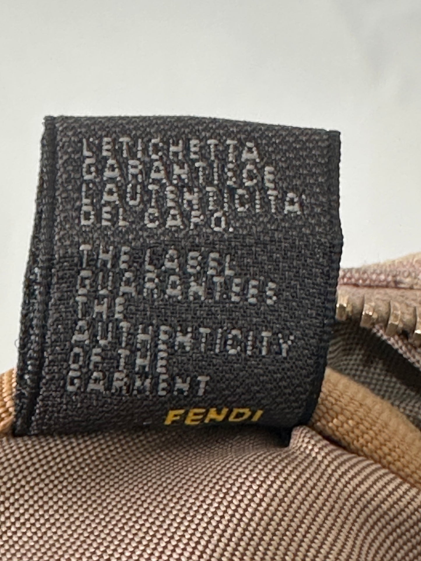 Fendi Pink Zucchino Canvas Small Forever Bauletto Boston Bag