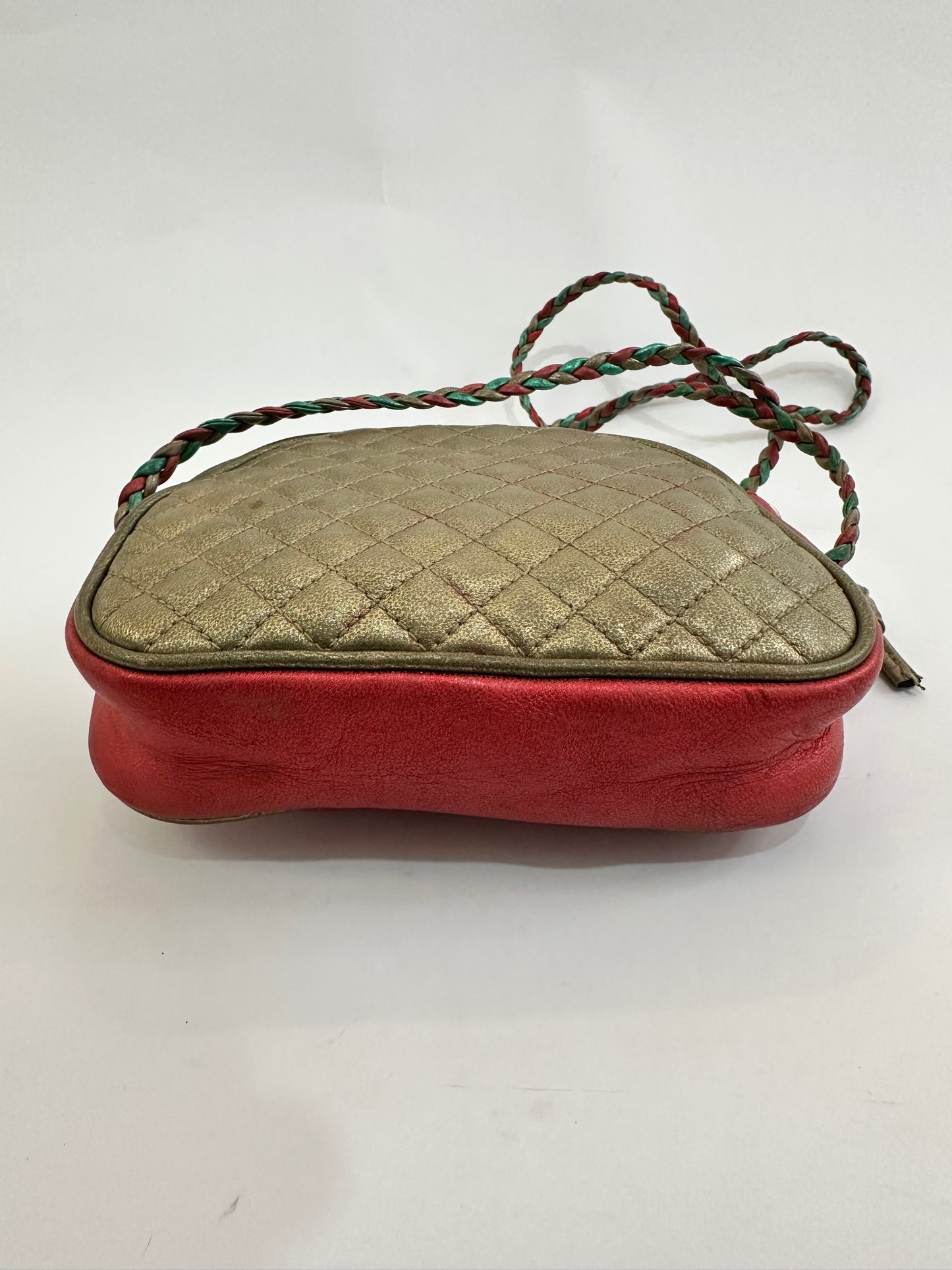 Gucci Multicolor Quilted Leather Mini Trapuntata Crossbody Bag