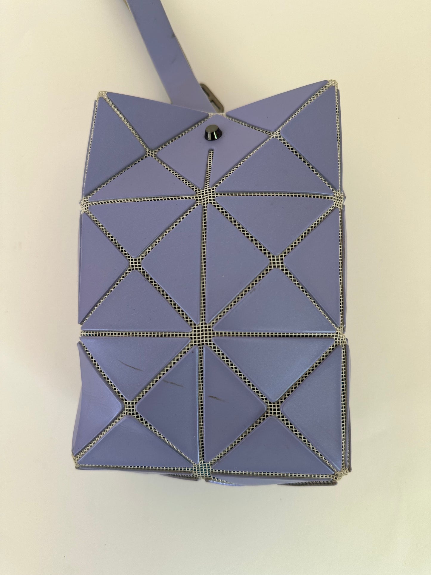 BAO BAO ISSEY MIYAKE Purple Lucent Frost Small Pouch