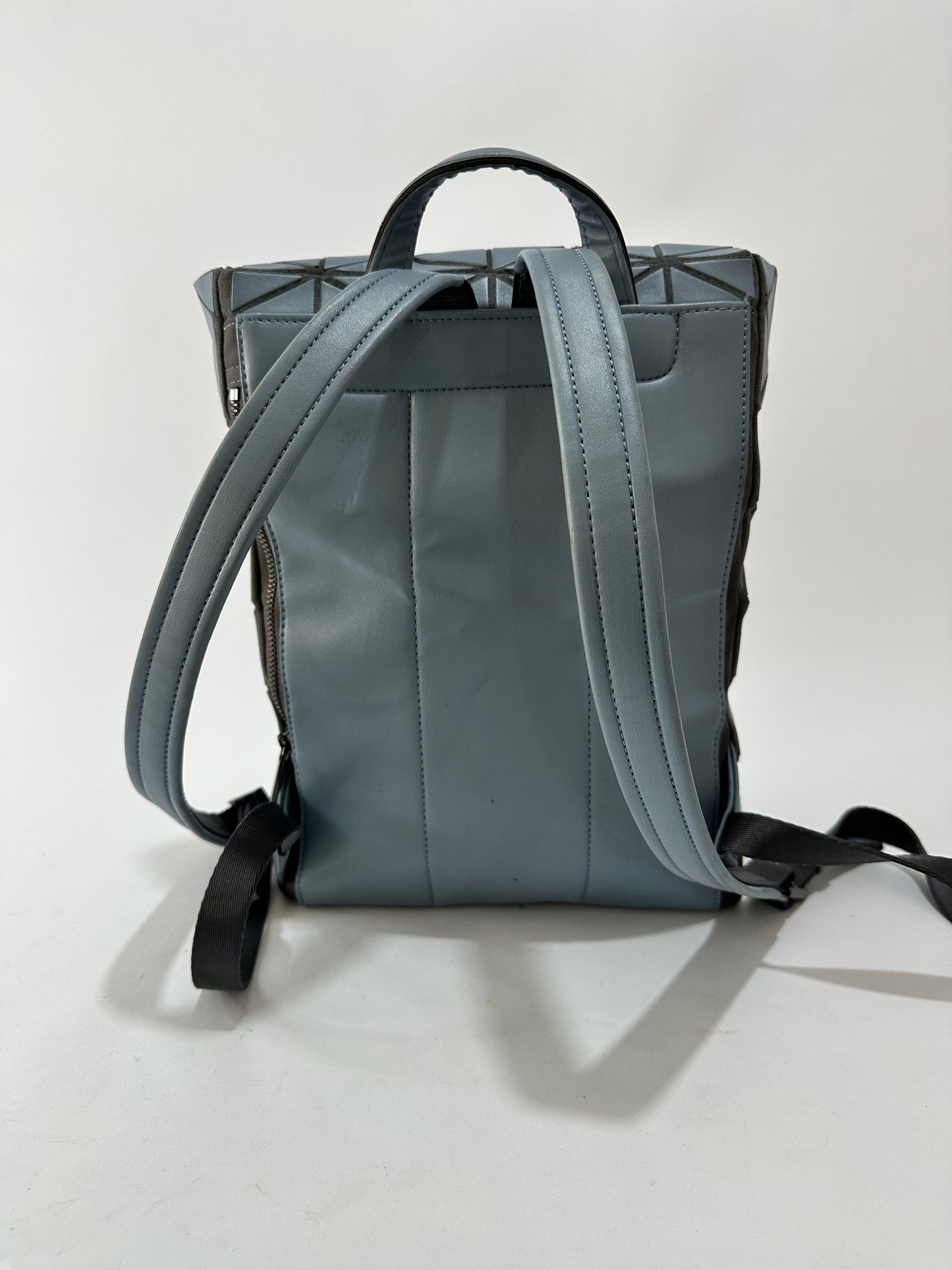 BAO BAO ISSEY MIYAKE GREEN Blocky Backpack