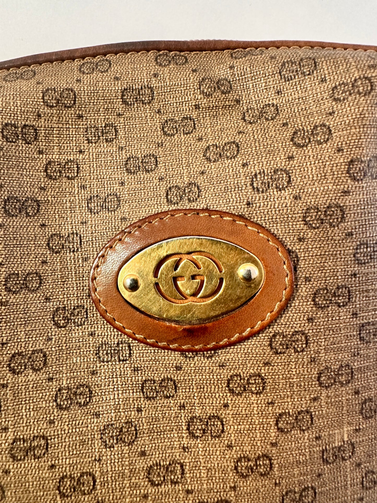 Gucci Micro GG Mini Crossbody Pouch Bag