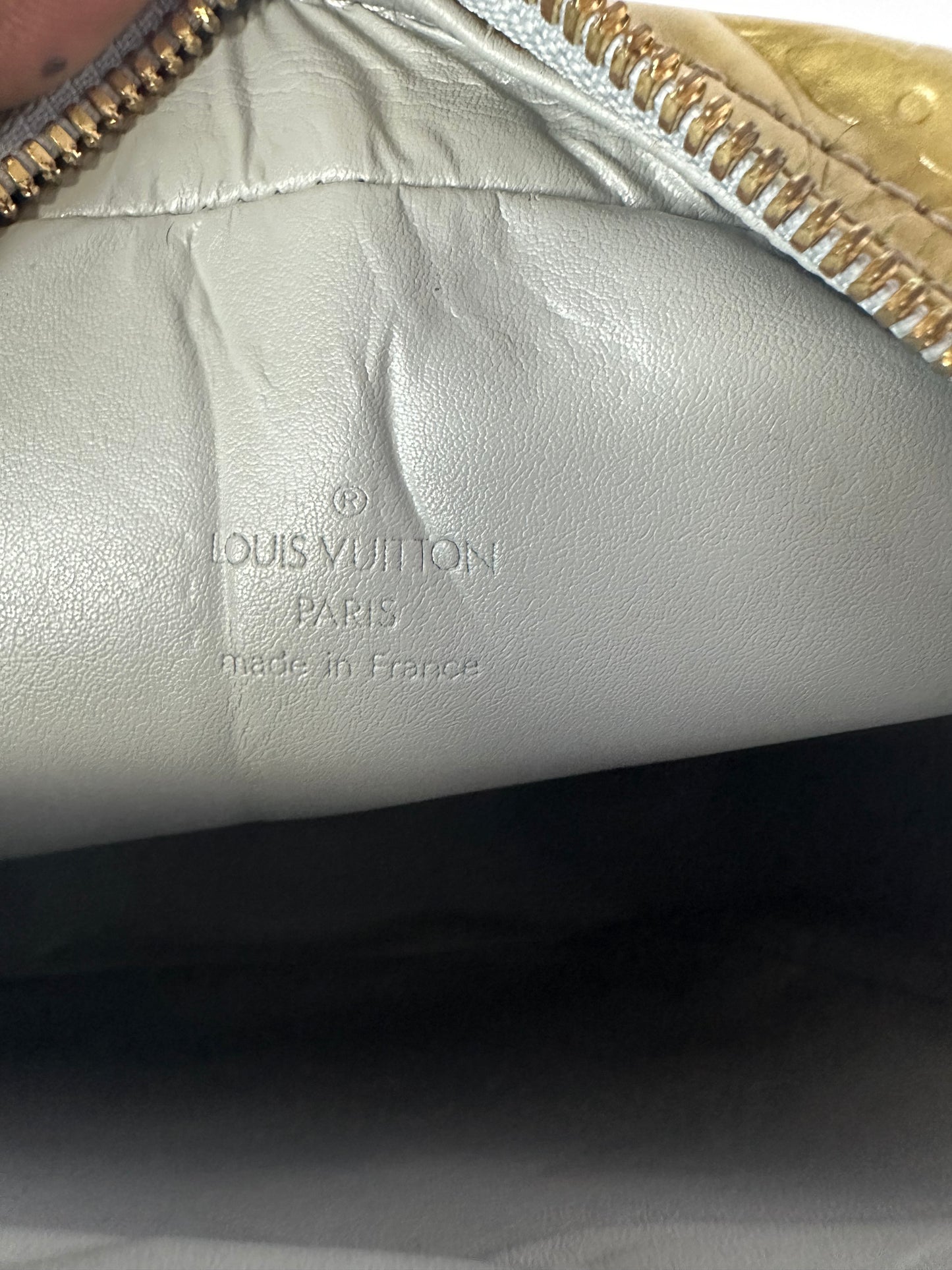 LOUIS VUITTON Vernis Wooster Silver