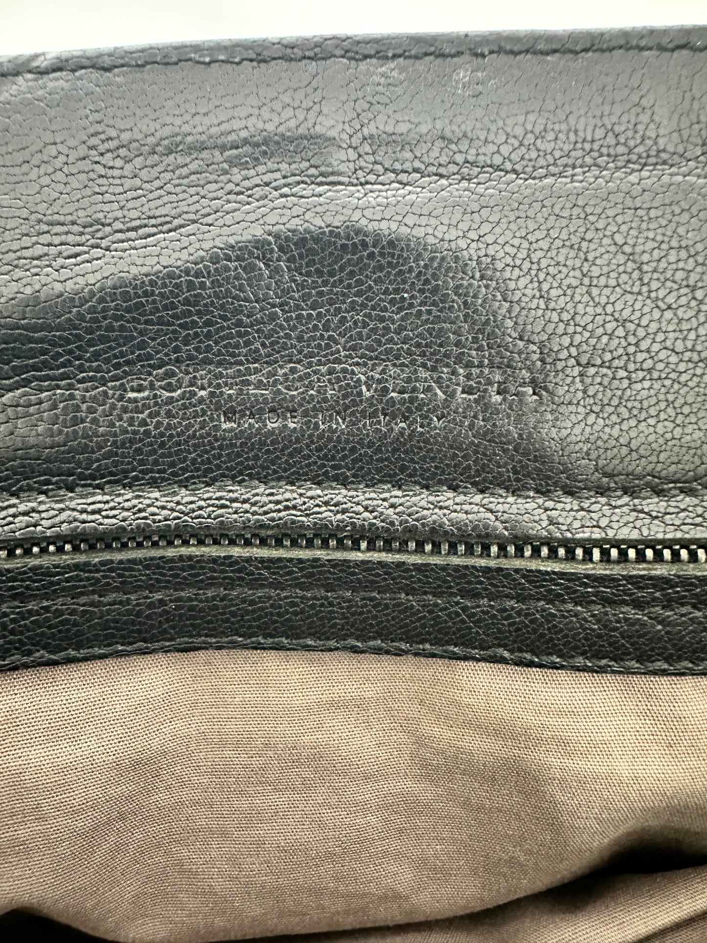 BOTTEGA VENETA
Calfskin Intrecciato Briefcase Black