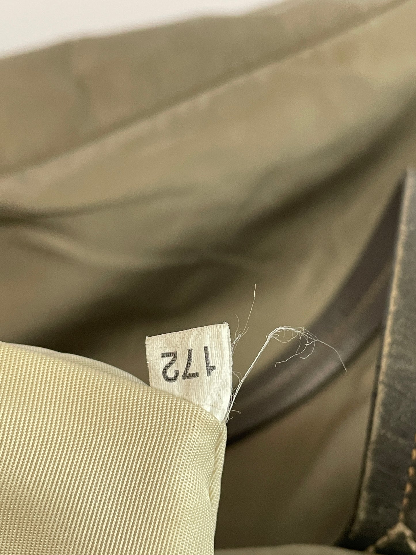 PRADA Nylon Tessuto Saffiano Tote Green