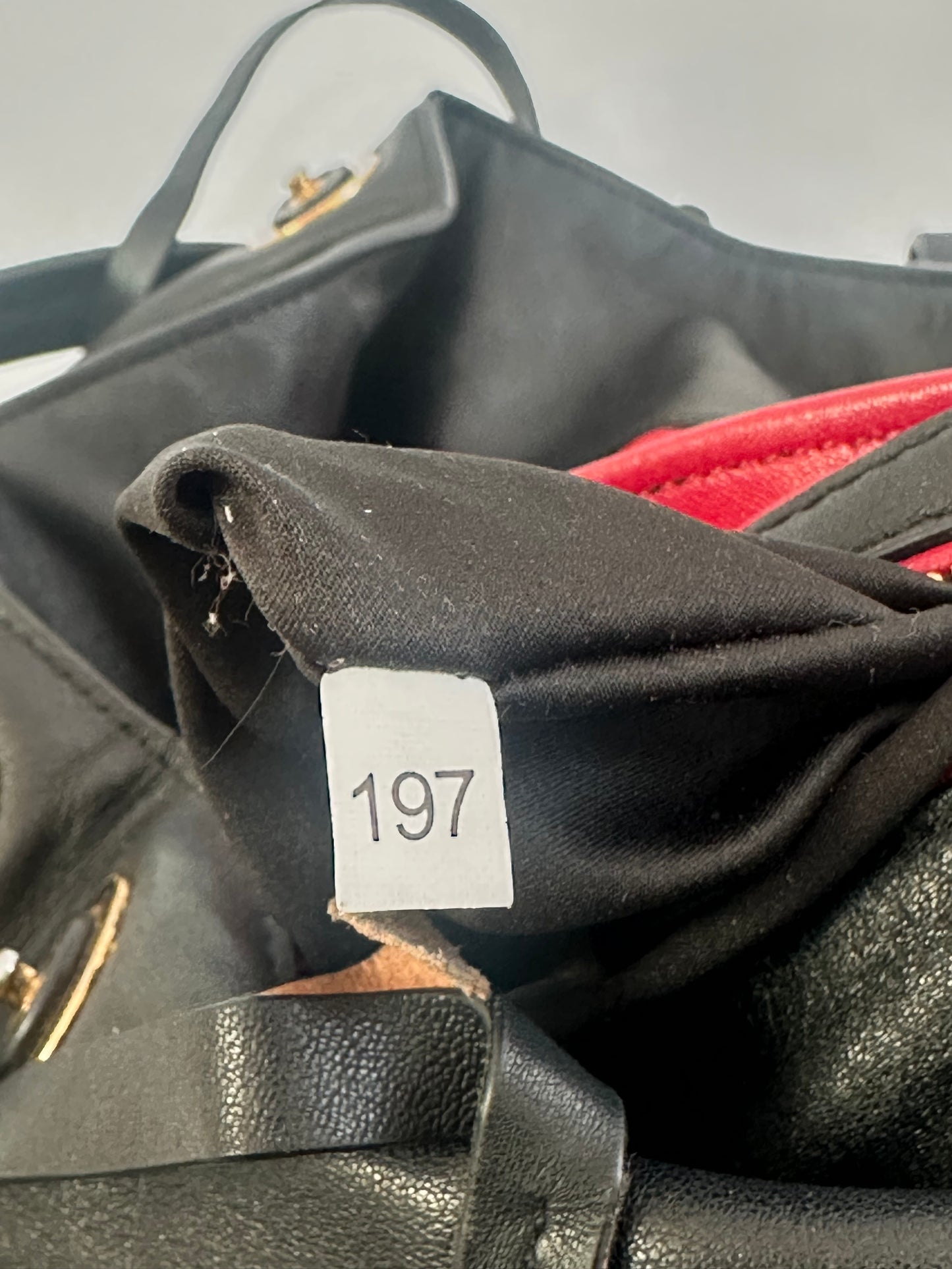 Miu Miu Black Soft Vitello Leather Bucket Shoulder Bag