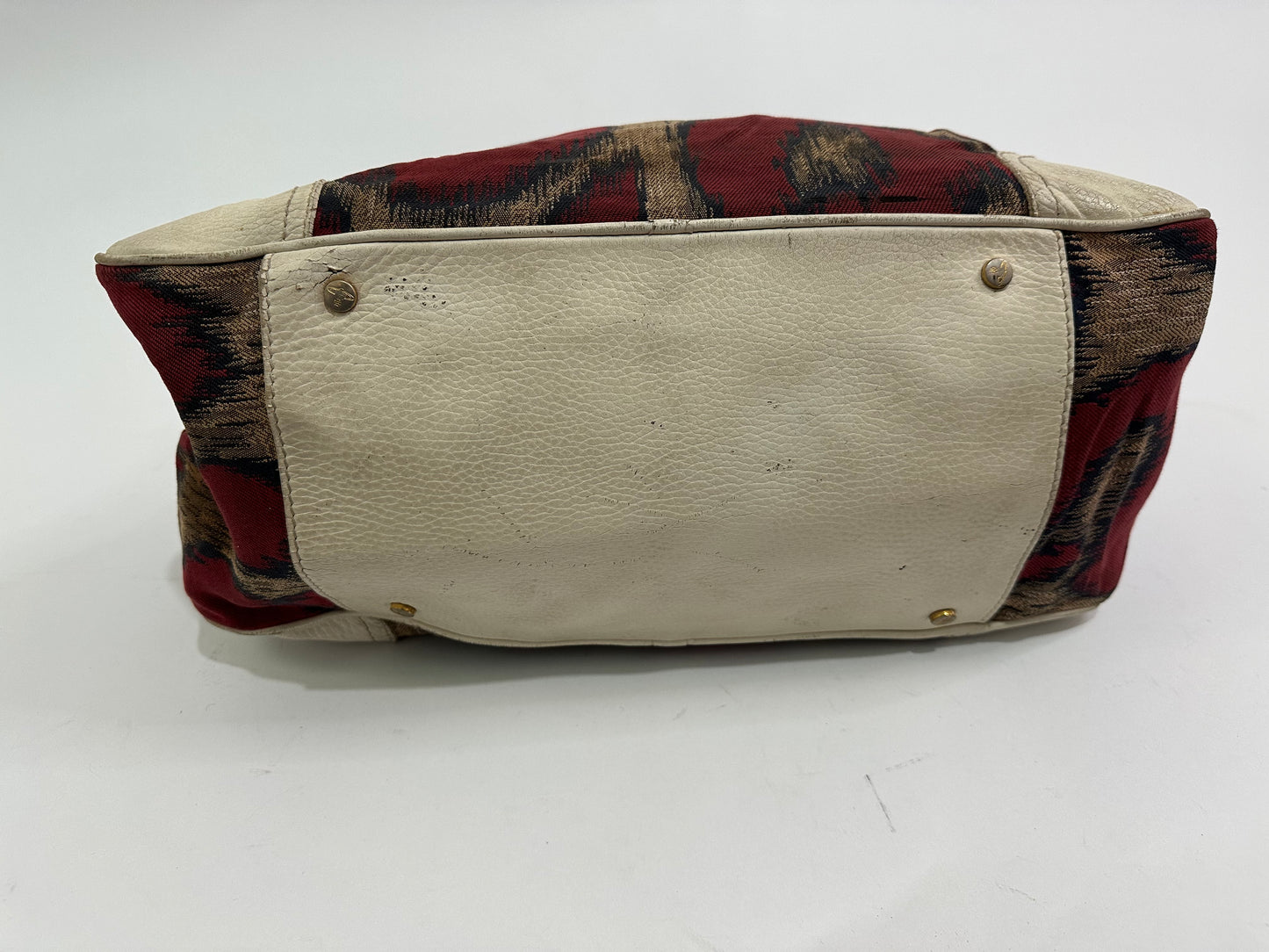 Vivienne Westwood Multicolor Coated Canvas Derby Satchel