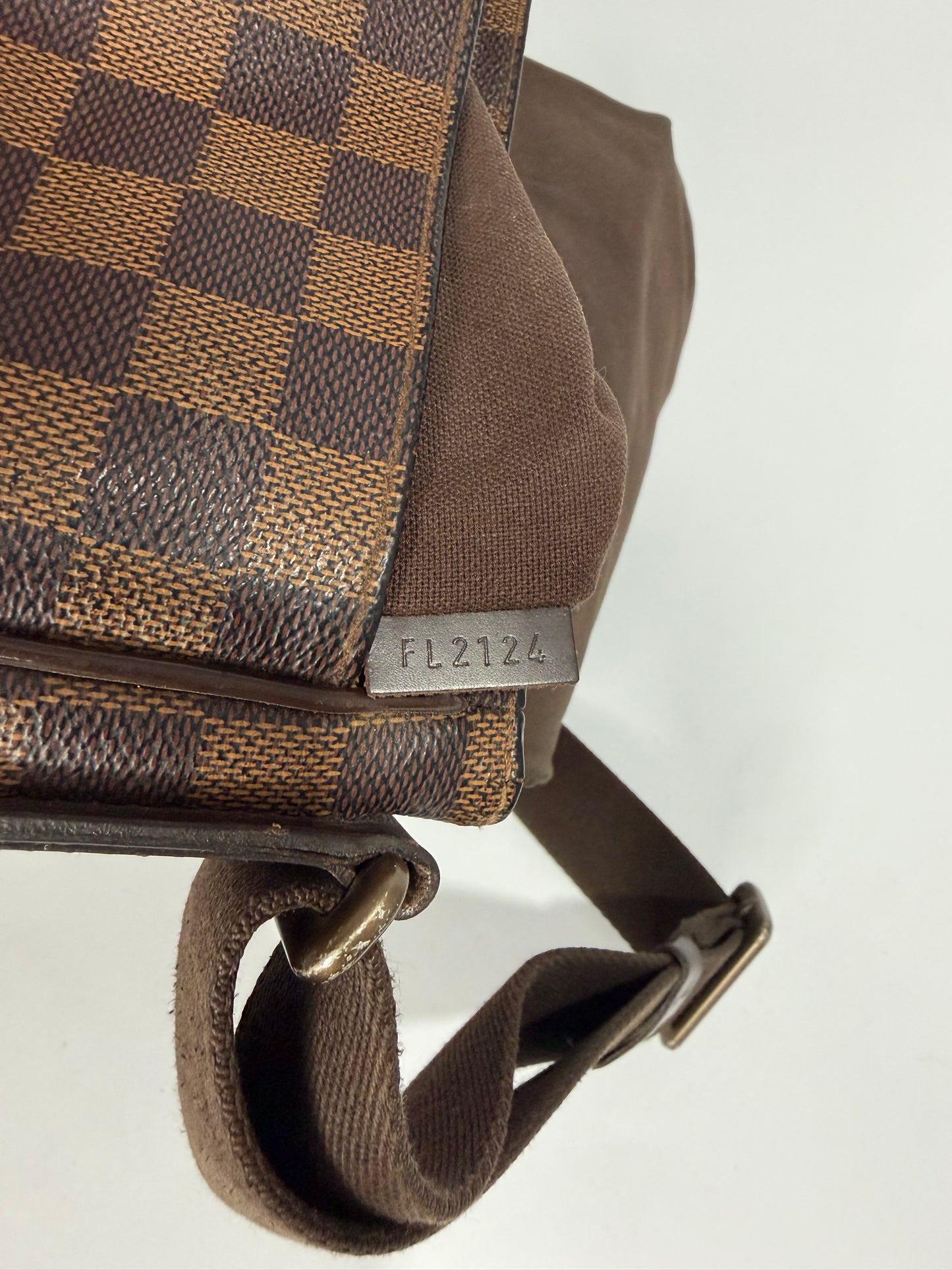 Louis Vuitton Damier Ebene Canvas District PM Bag