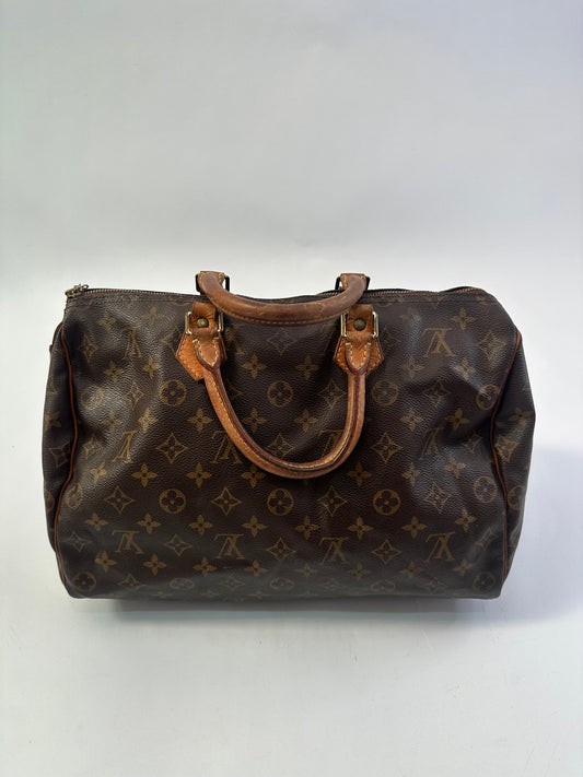LOUIS VUITTON Monogram Speedy 35
