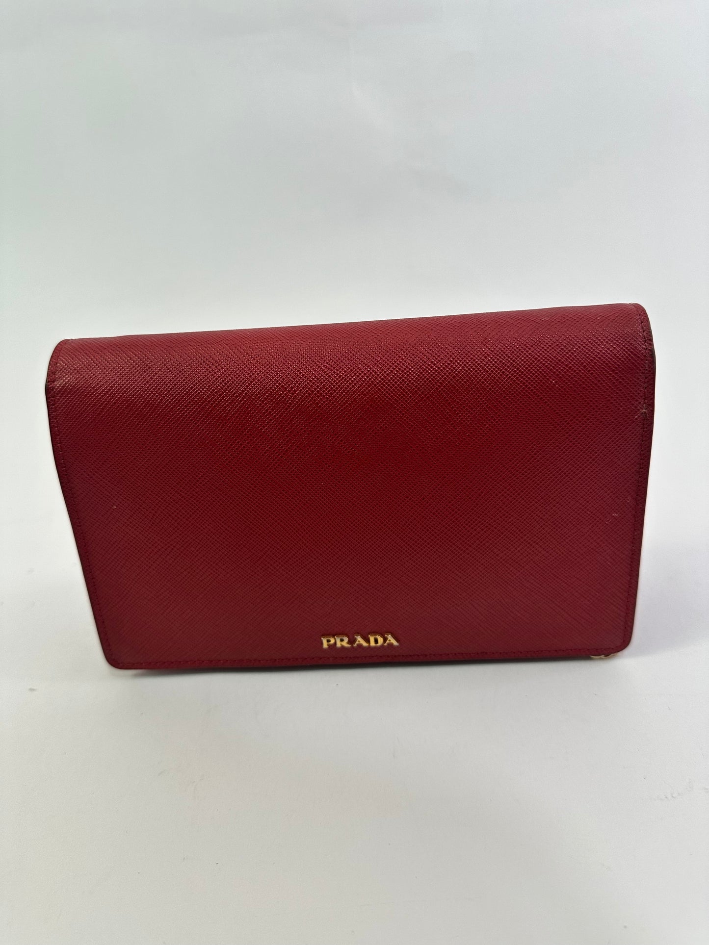 Prada Corolle Chain Bag Saffiano with Metal