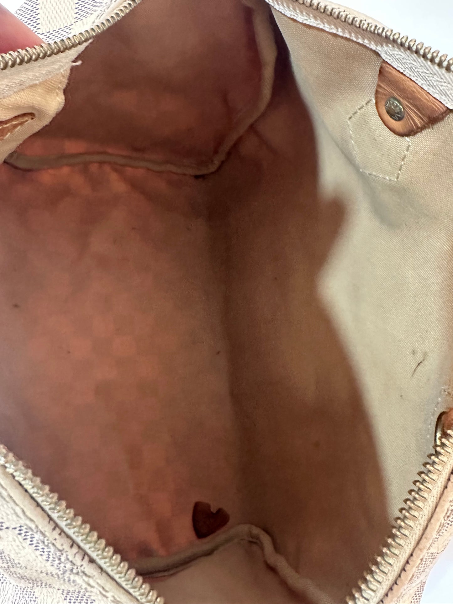 LOUIS VUITTON Damier Azur Speedy 30