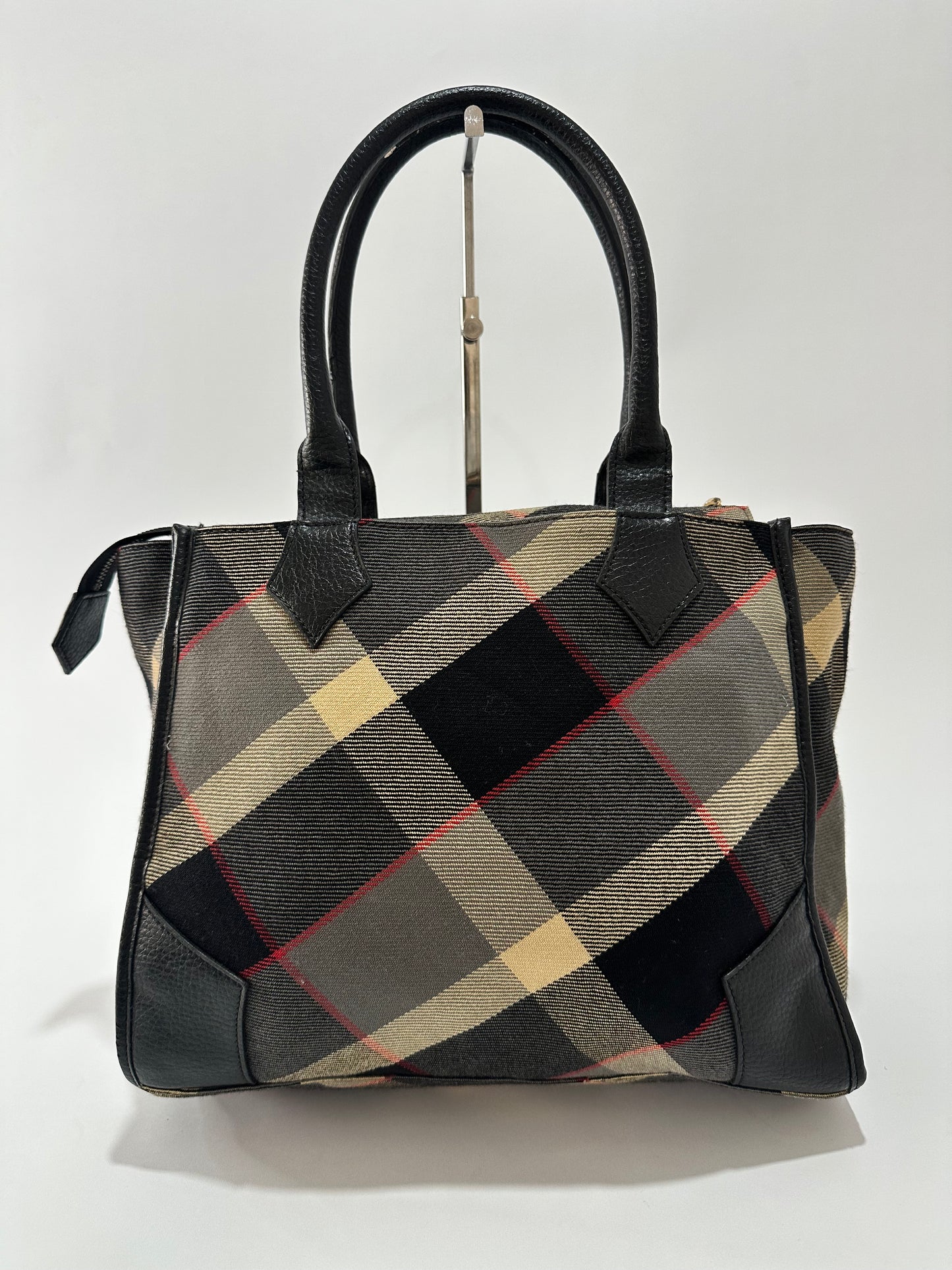 Vivienne Westwood Orb Tartan Print tote bag