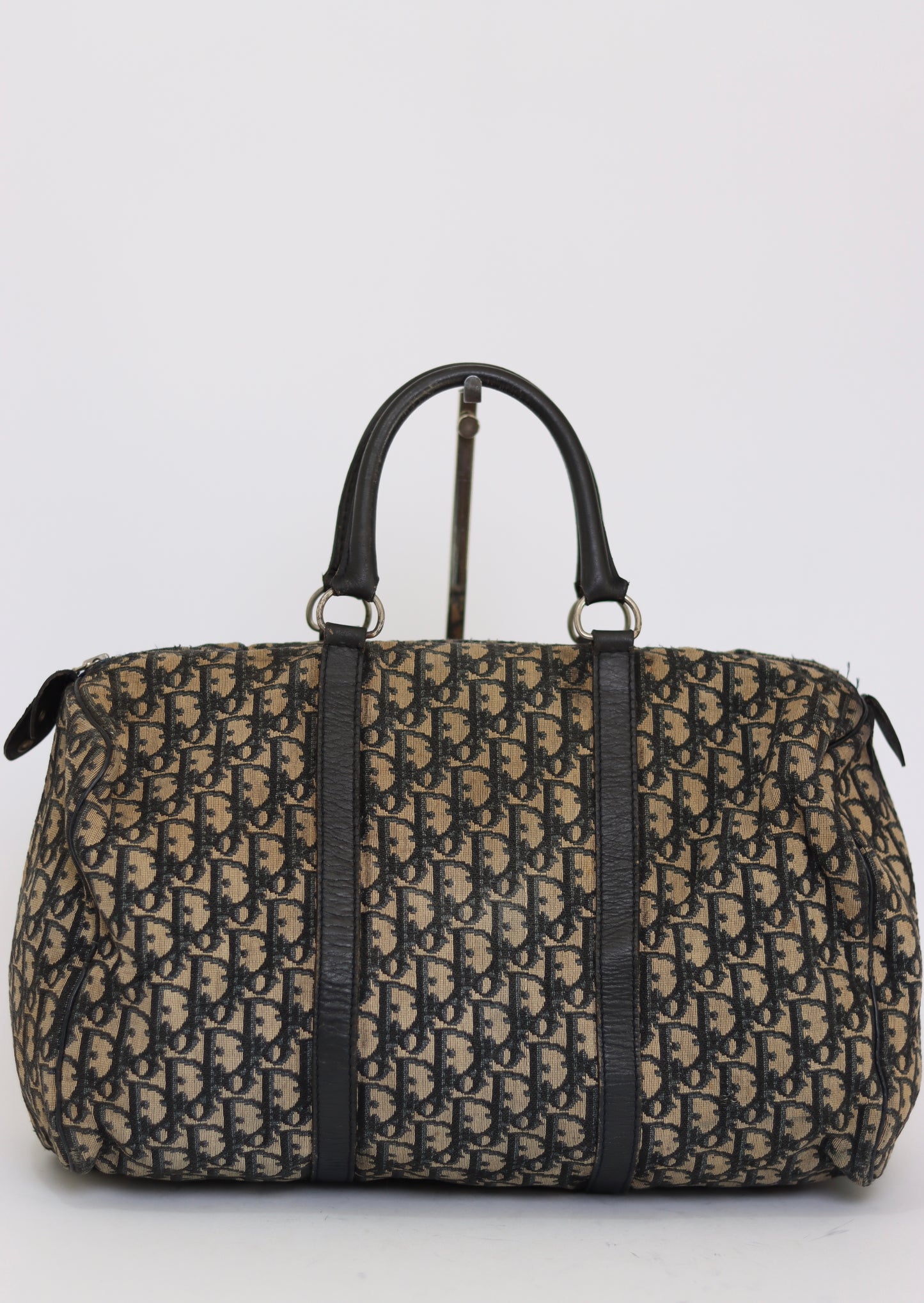 VINTAGE CHRISTIAN DIOR
Monogram Duffle Navy Blue