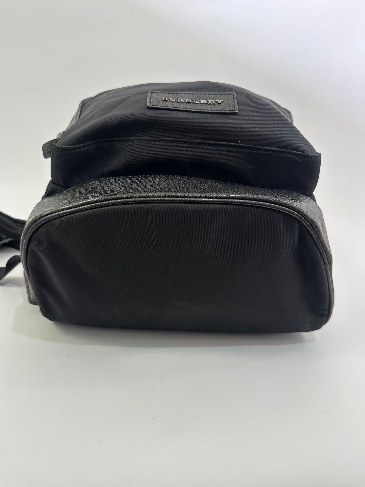 BURBERRY
Nylon Printed Calfskin Marden Backpack Black