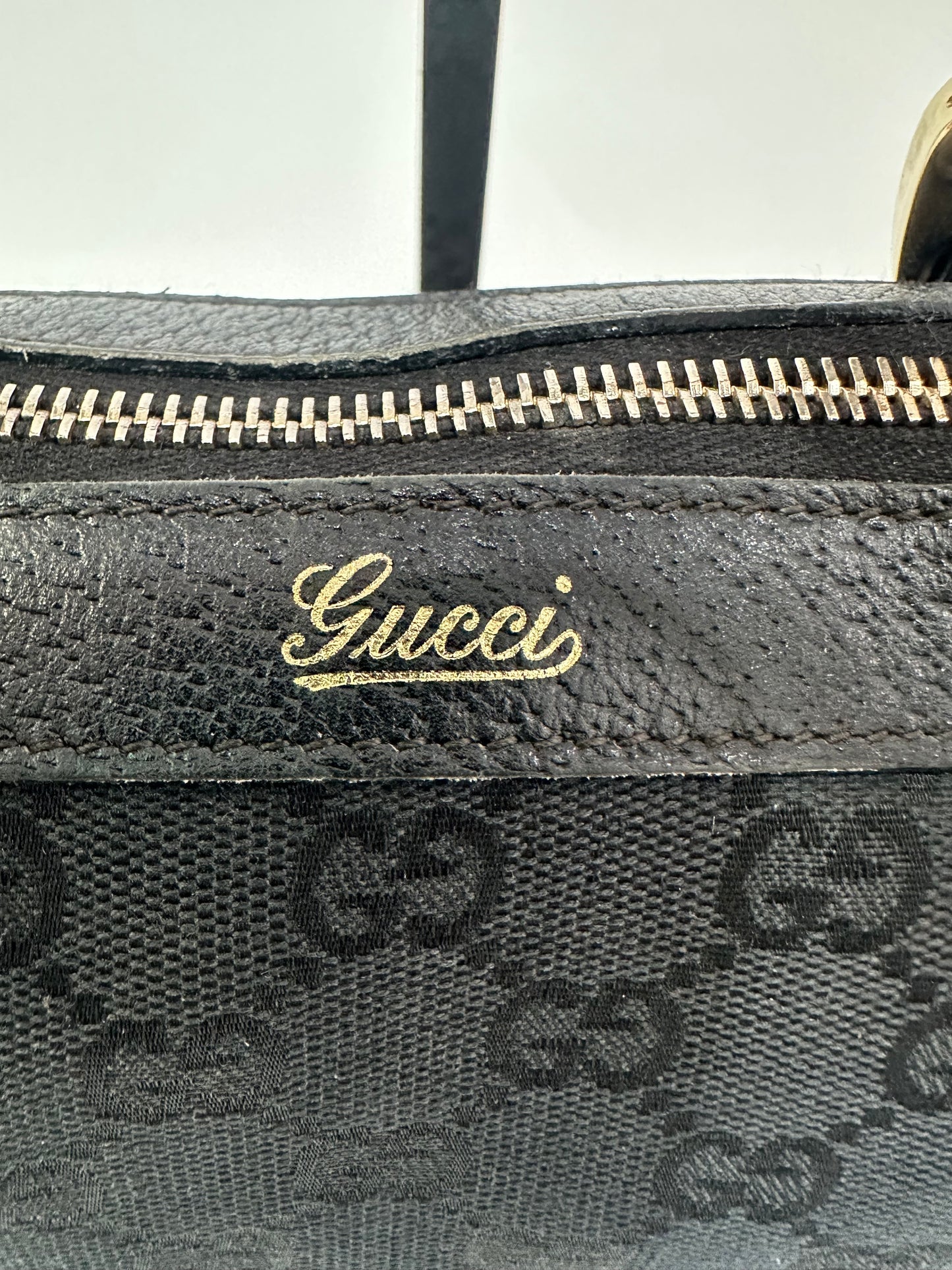 GUCCI
Monogram Small Abbey Tote Black
