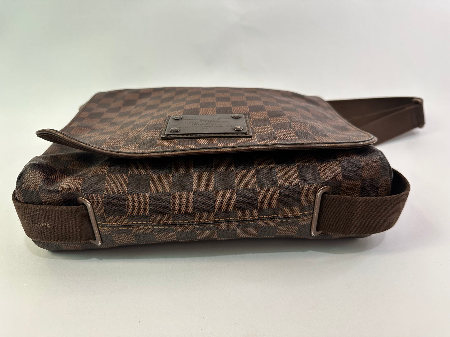 Louis Vuitton Damier Ebene Canvas Brooklyn GM Messenger Bag