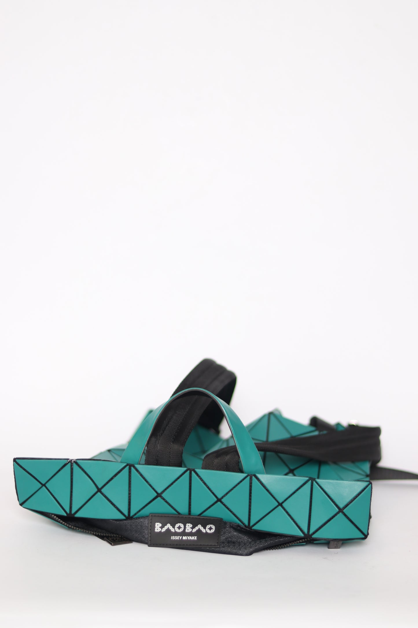 BAO BAO ISSEY MIYAKE GREEN Blocky Backpack