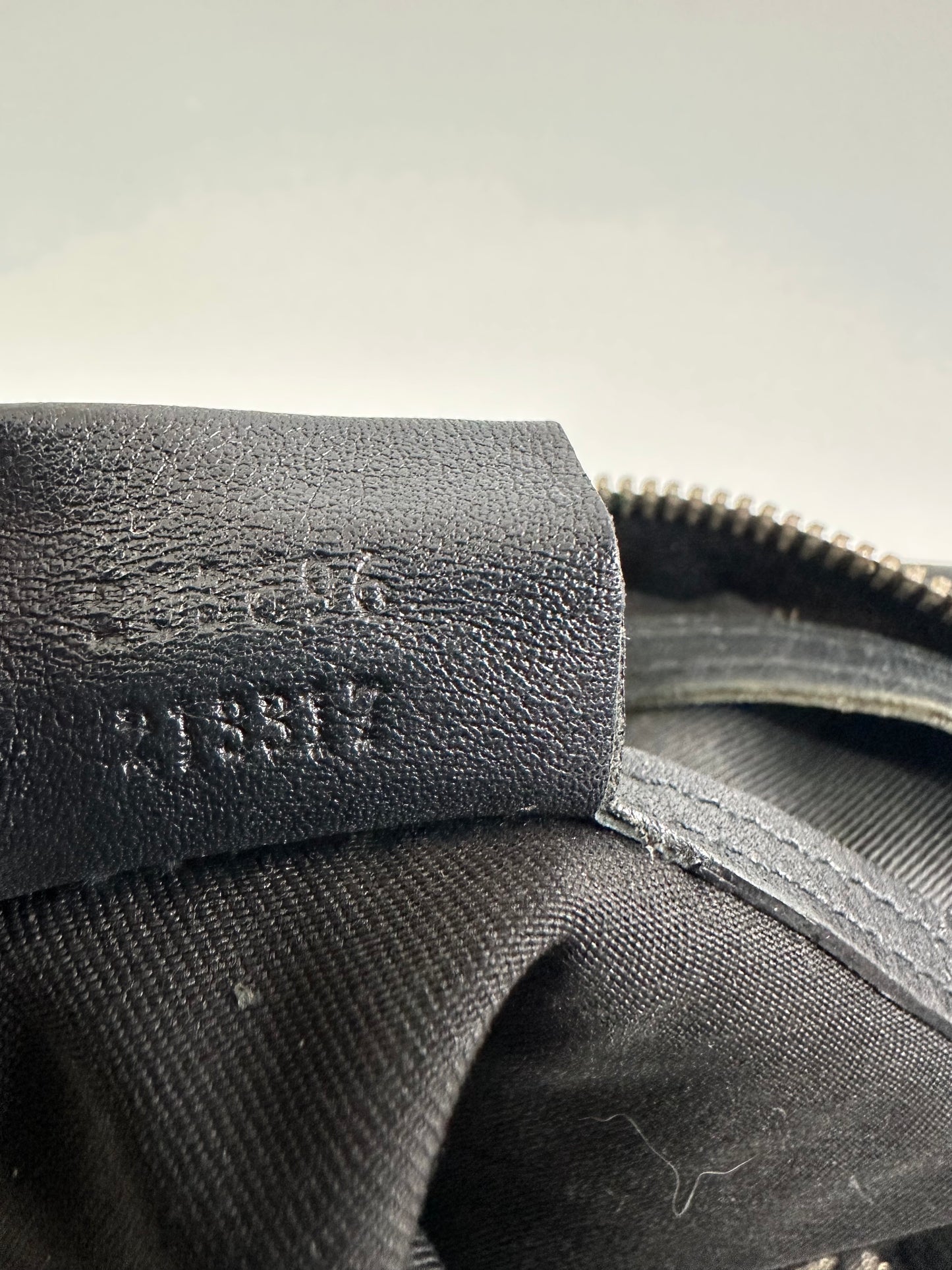 Gucci Grey/Black GG Crystal Canvas Medium Joy Boston Bag