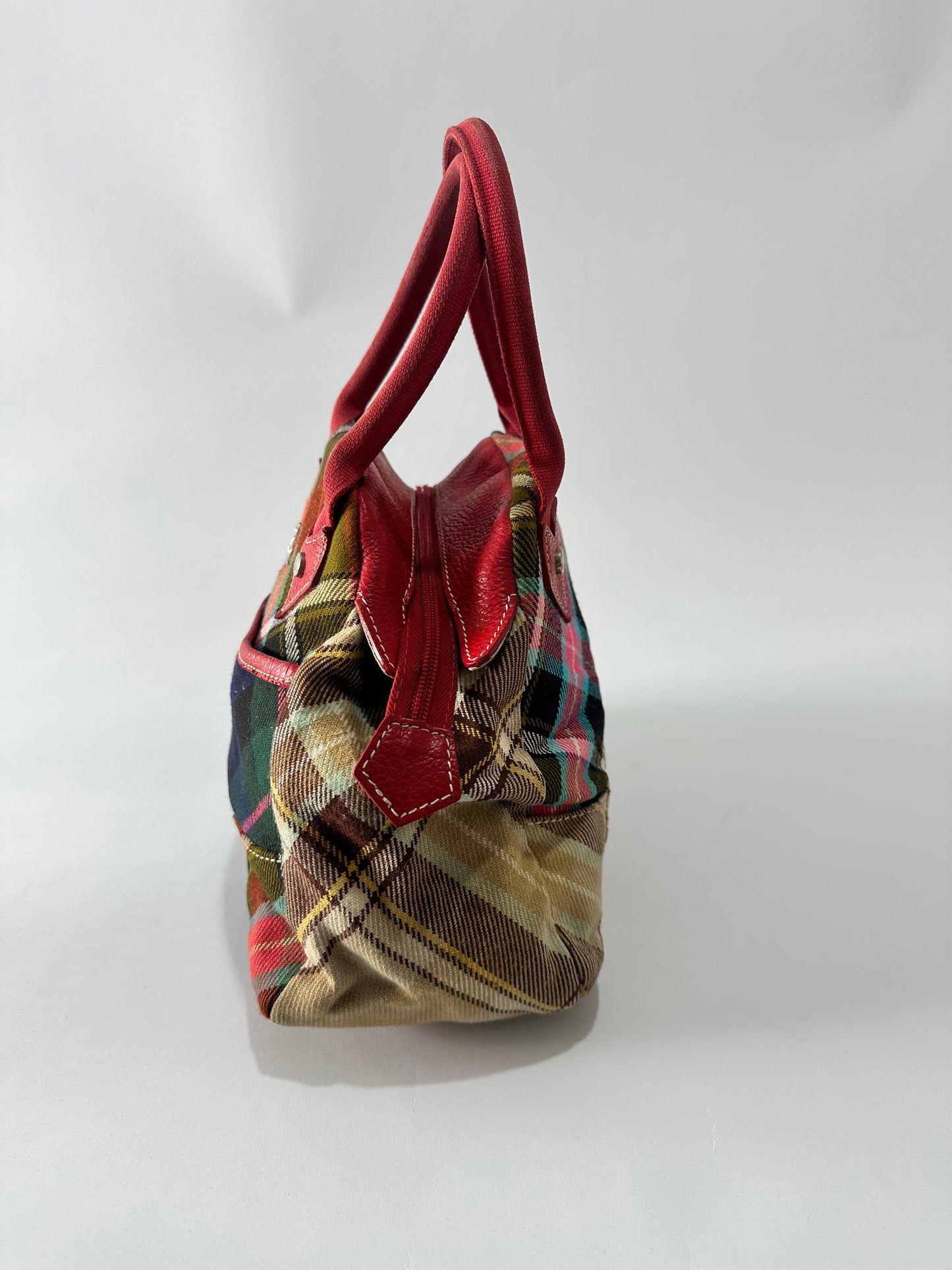 VIVIENNE WESTWOOD Plaid Yasmine bag