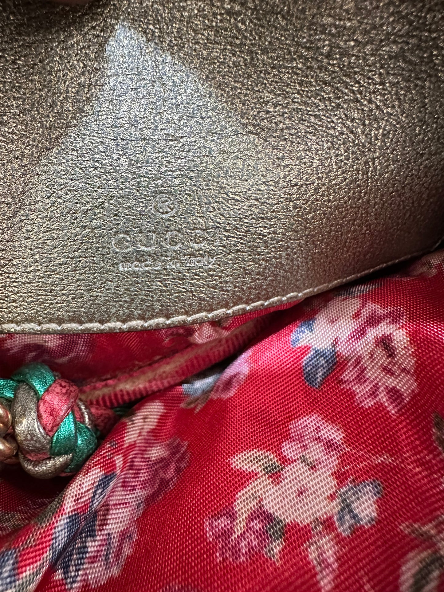 Gucci Multicolor Quilted Leather Mini Trapuntata Crossbody Bag